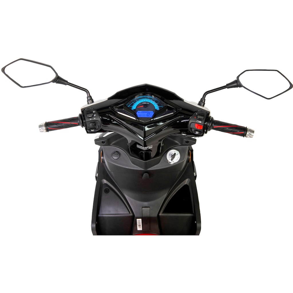 GT UNION Motorroller »Striker«, 125 cm³, 85 km/h, Euro 5, 8,84 PS, (Set)