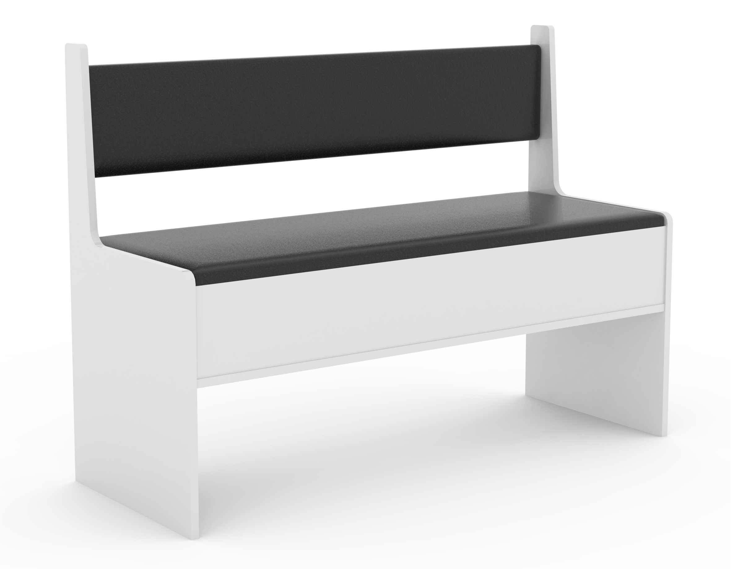 Bank VCMweiß, Esszimmer, Sitzmöbel-Sets, "Holz Eckbank Sitzbank Bank Truhe Esal Breite 110cm"