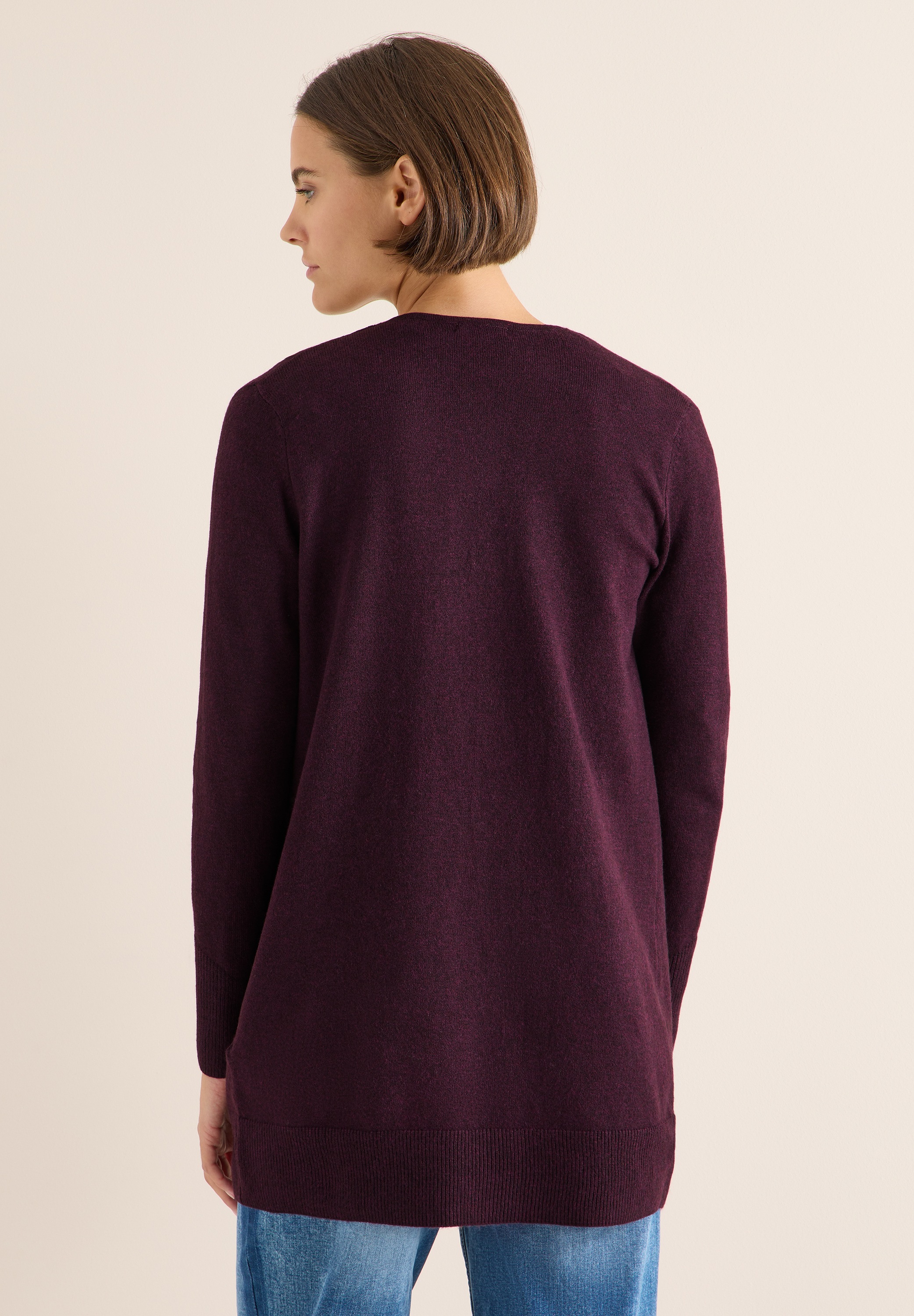 Cecil Longstrickjacke, aus softem Materialmix