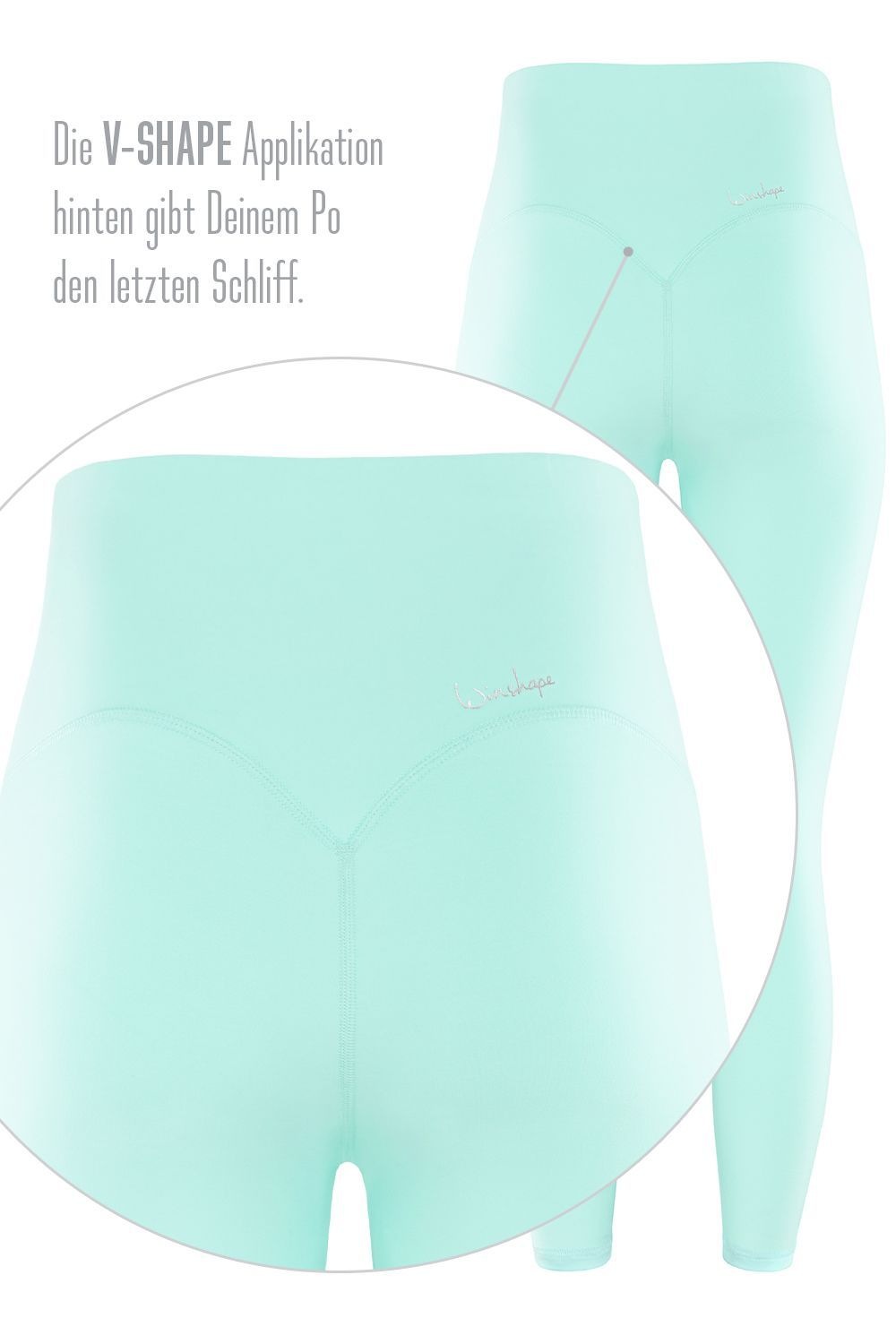 Winshape Leggings »7/8-Tights HWL317C«, mit V-Shape Applikation und Core-Bund