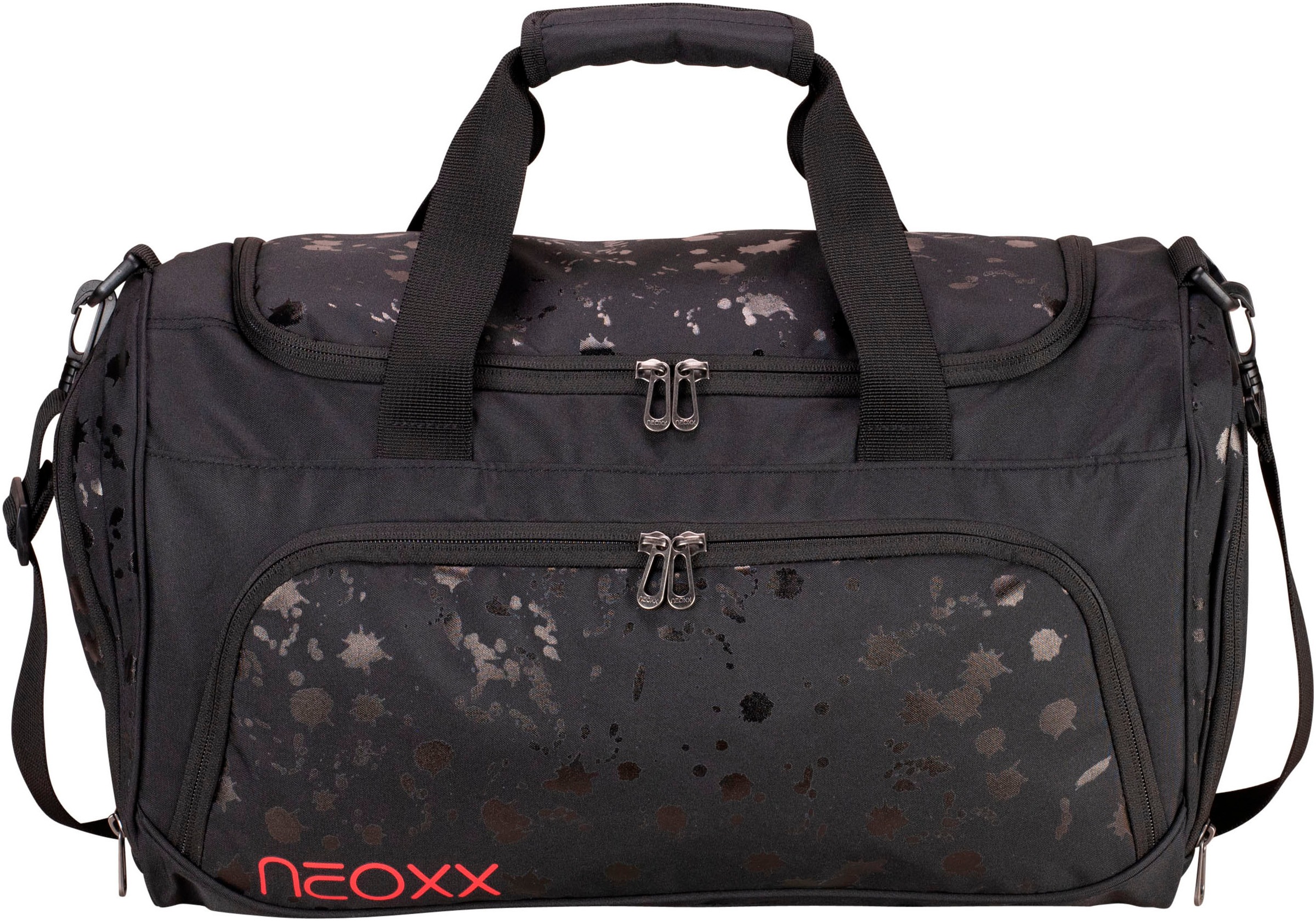 NEOXX Kinder Sporttasche "Move"splash schwarz, Polyester, Taschen, teilweise aus recyceltem Material