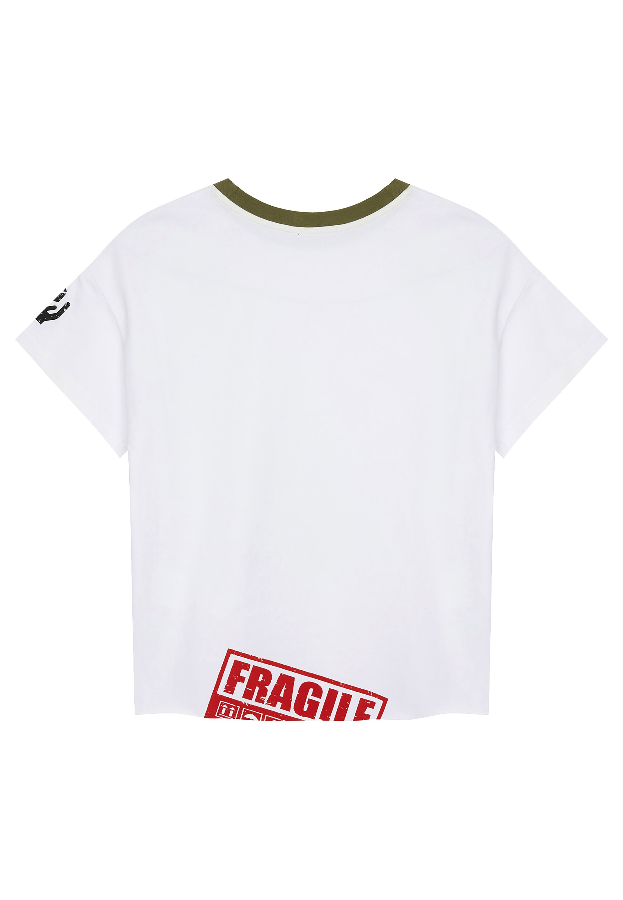 Gulliver T-Shirt, mit Print und Seitenschlitz