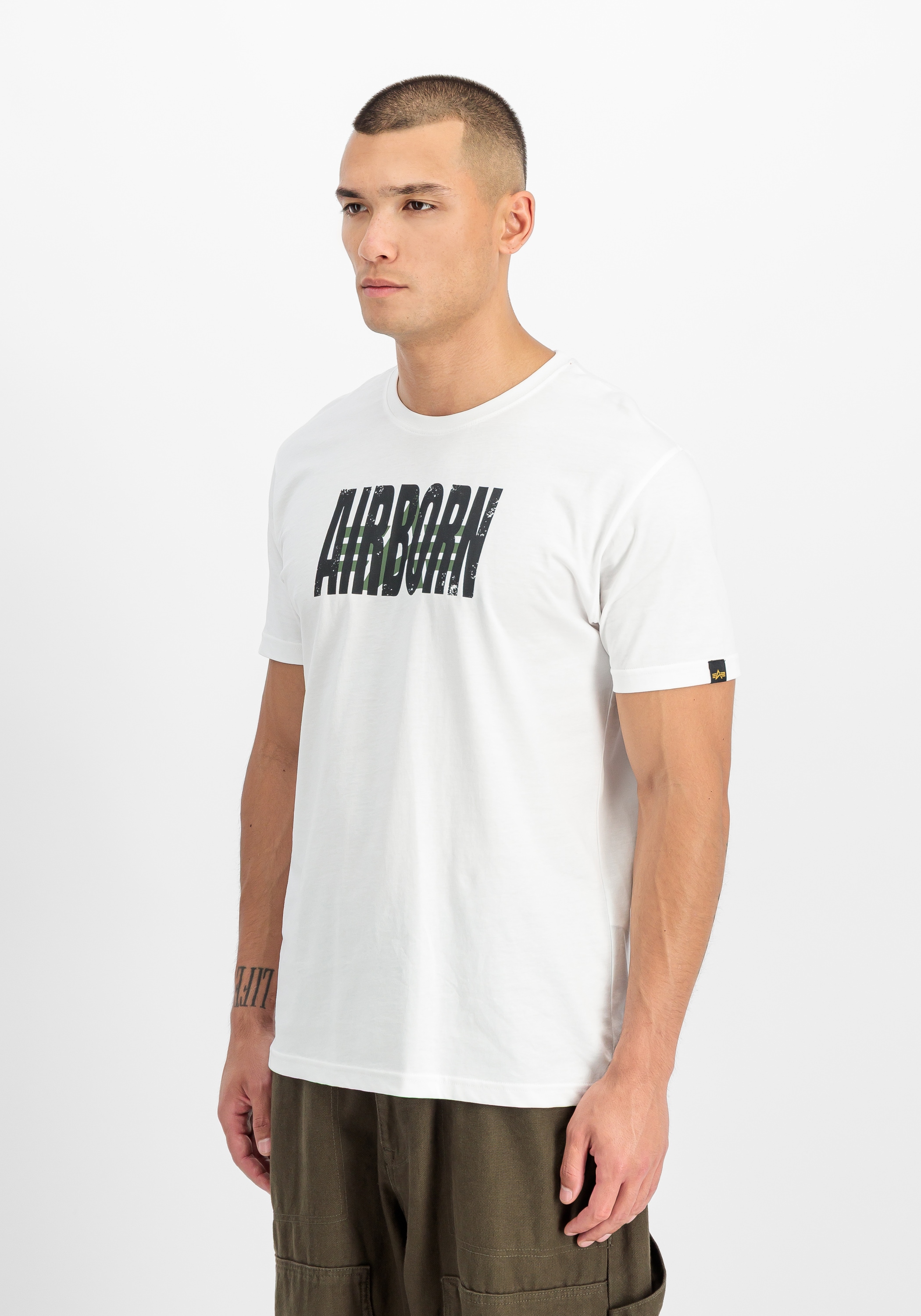 Alpha Industries T-Shirt "Logo Airborn T-Shirt" günstig online kaufen