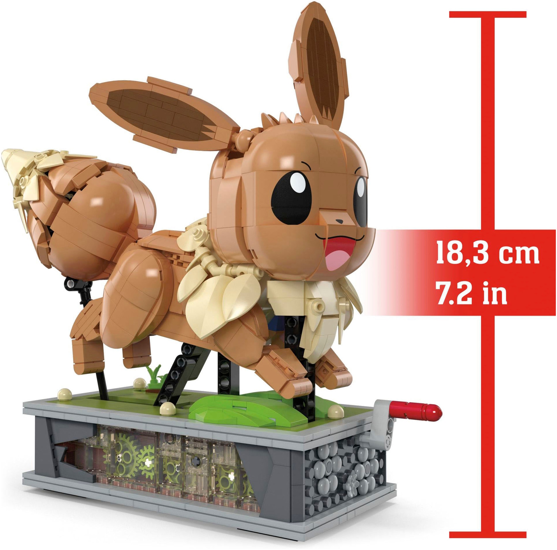 MEGA Konstruktionsspielsteine »MEGA Pokémon, Bewegliches Evoli«