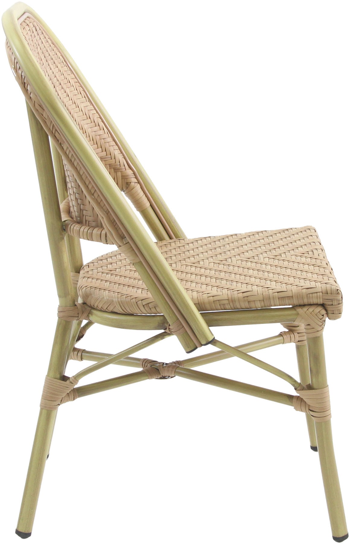 Essentials Bistrostuhl »Paris«, 1 St., Rattan – Bambus-natur