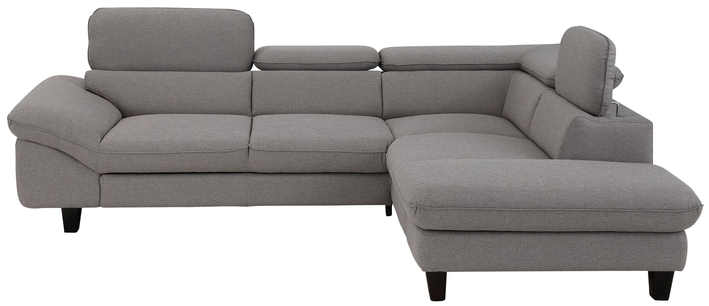 Home affaire Ecksofa »Pilot L-Form«, mit Kopfteilverstellung, wahlweise mit Bettfunktion & Bettkasten