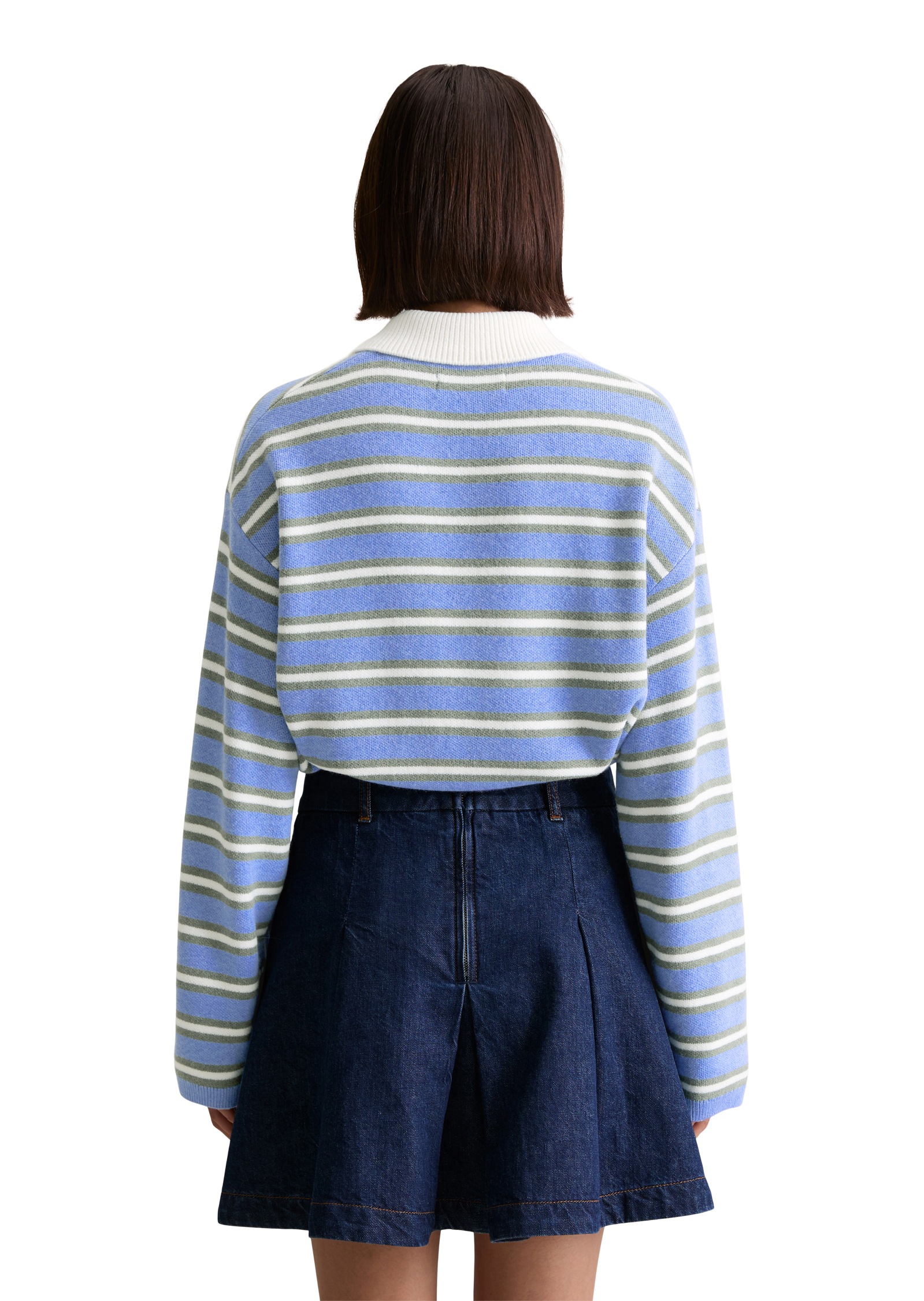 Marc OPolo DENIM Strickpullover regular fit aus softem Schurwolle-Viskose-M günstig online kaufen