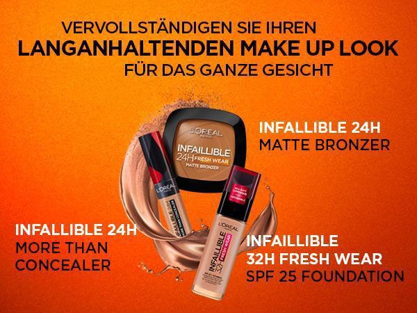 L'ORÉAL PARIS Bronzer-Puder »Infaillible 24h Fresh Wear Bronzer«, mit Langanhaltender Formel