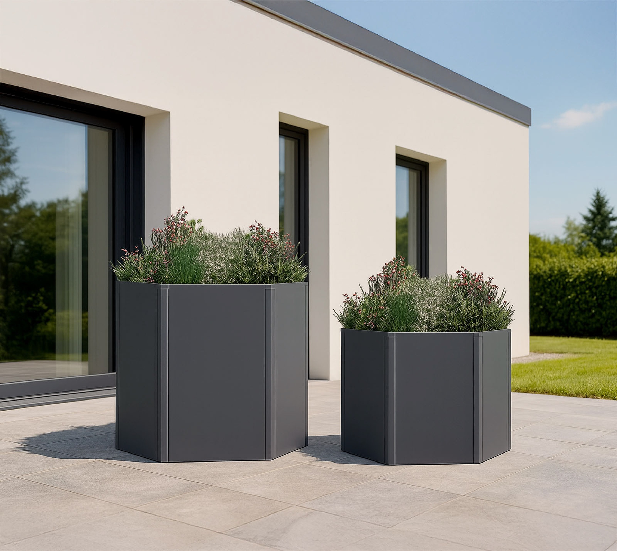 WESTMANN Hochbeet »Varia 2er-Set« BxTxH: 200x100x77 cm