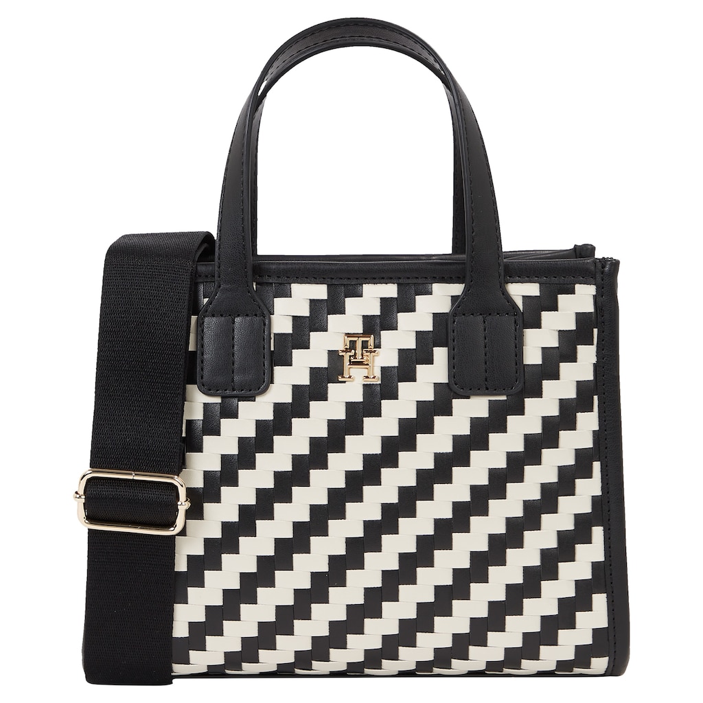 Tommy Hilfiger Henkeltasche »TH CITY SMALL TOTE WOVEN«