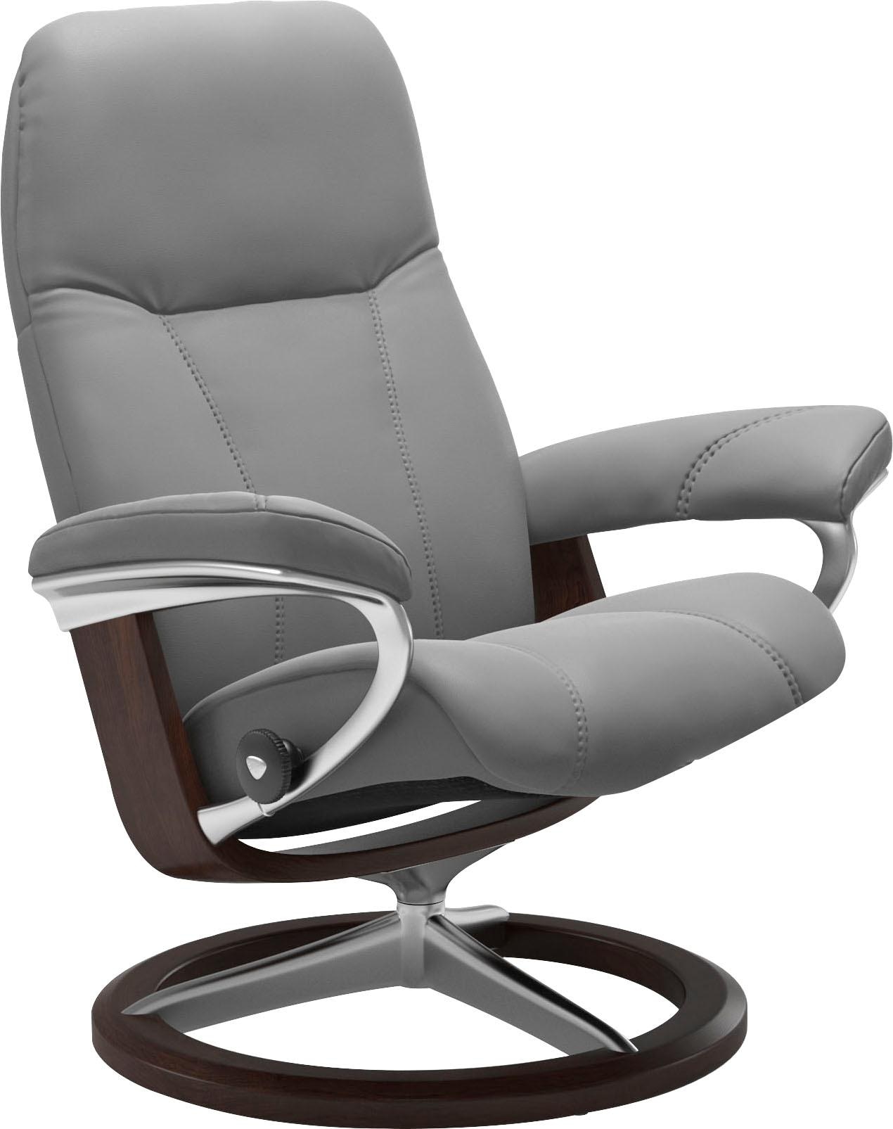 Stressless Relaxsessel "Consul" mit Signature Base, Größe S, Gestell Braun