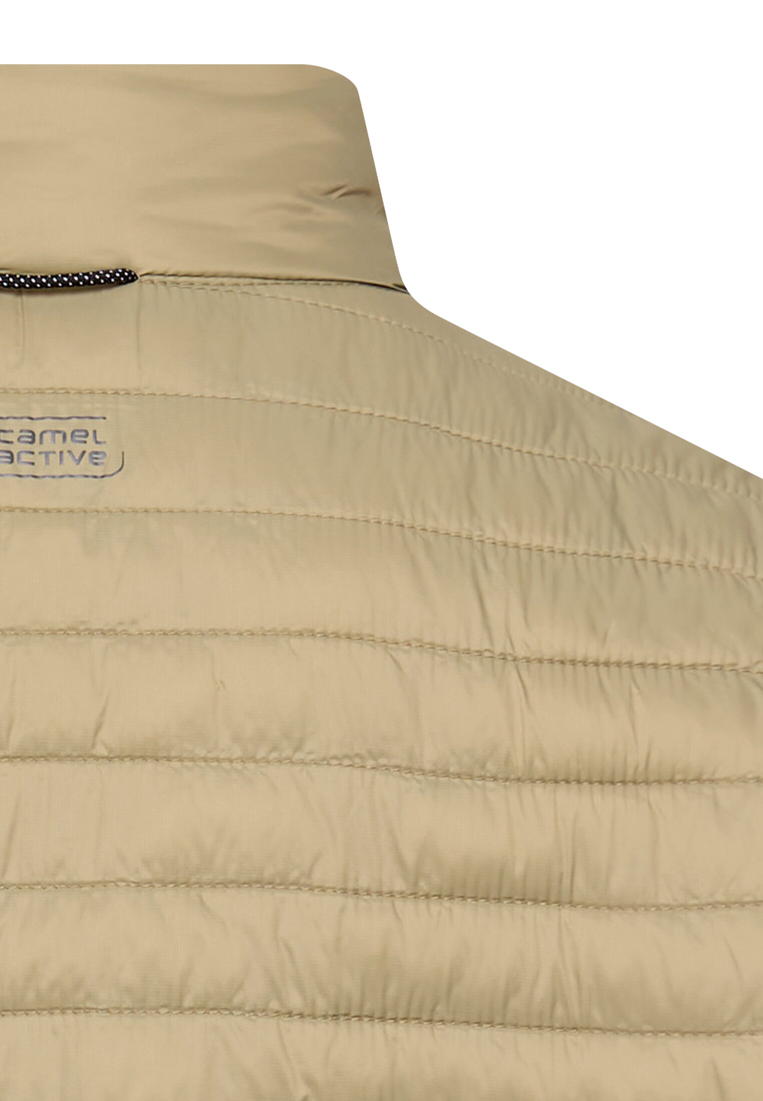 Thumbnail - camel active Steppjacke ohne Kapuze mit Stehkragen und Reißverschlusstaschen