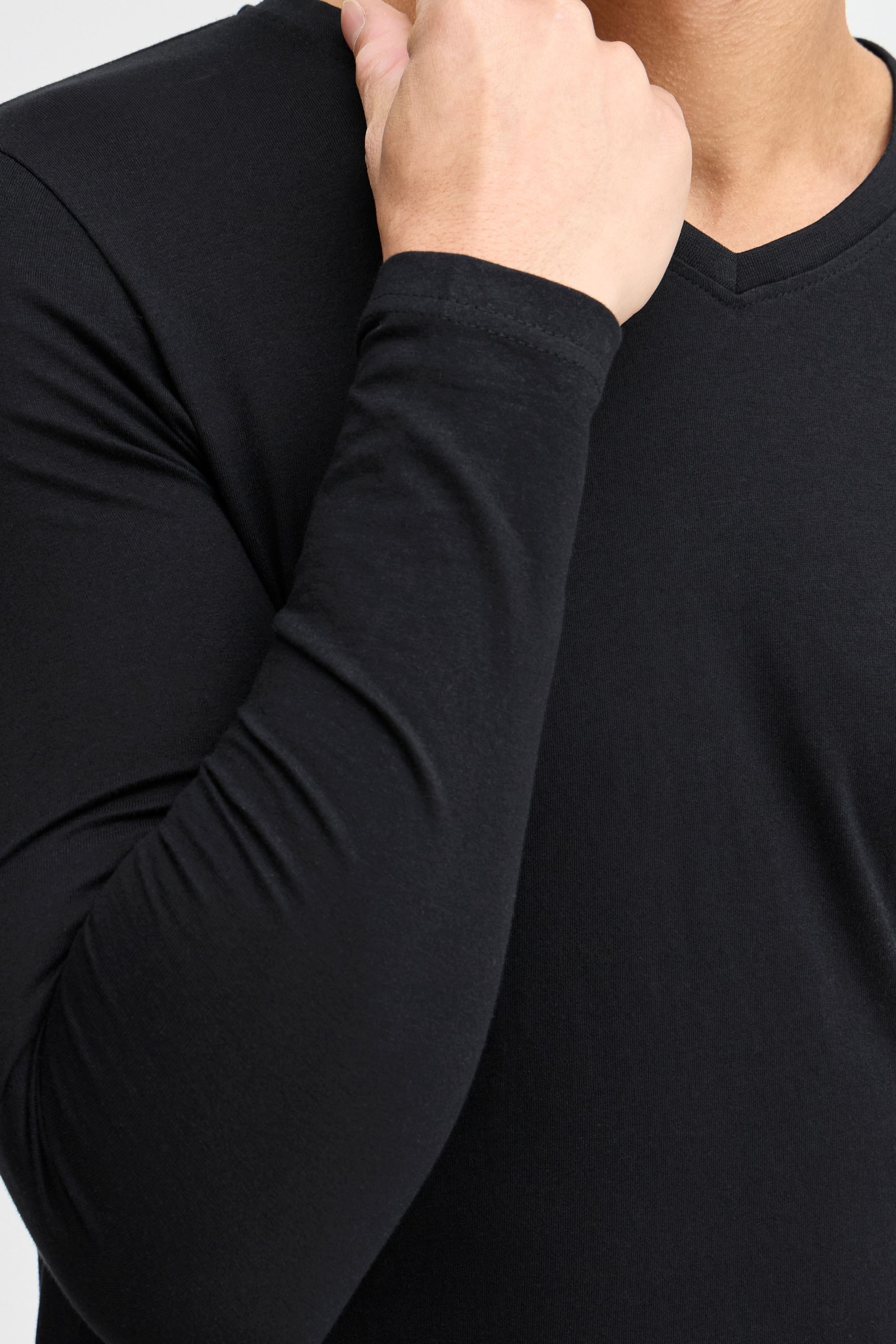 !Solid V-Shirt »V-Shirt SDBasil«