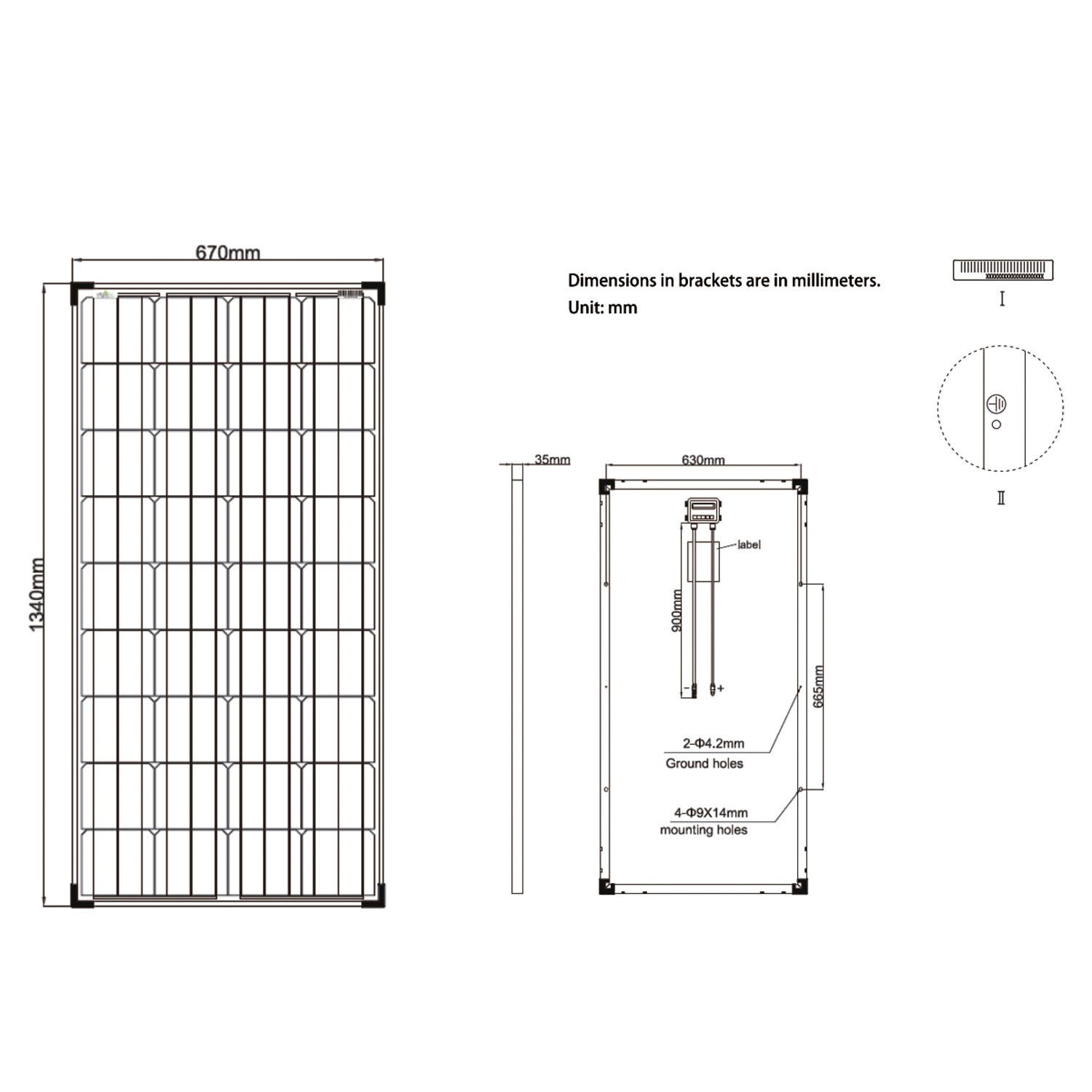 offgridtec Solaranlage »basicPremium-XL 300W Solaranlage 12V/24V«, (Set), hochwertiges Basis-Set, Komplettsystem
