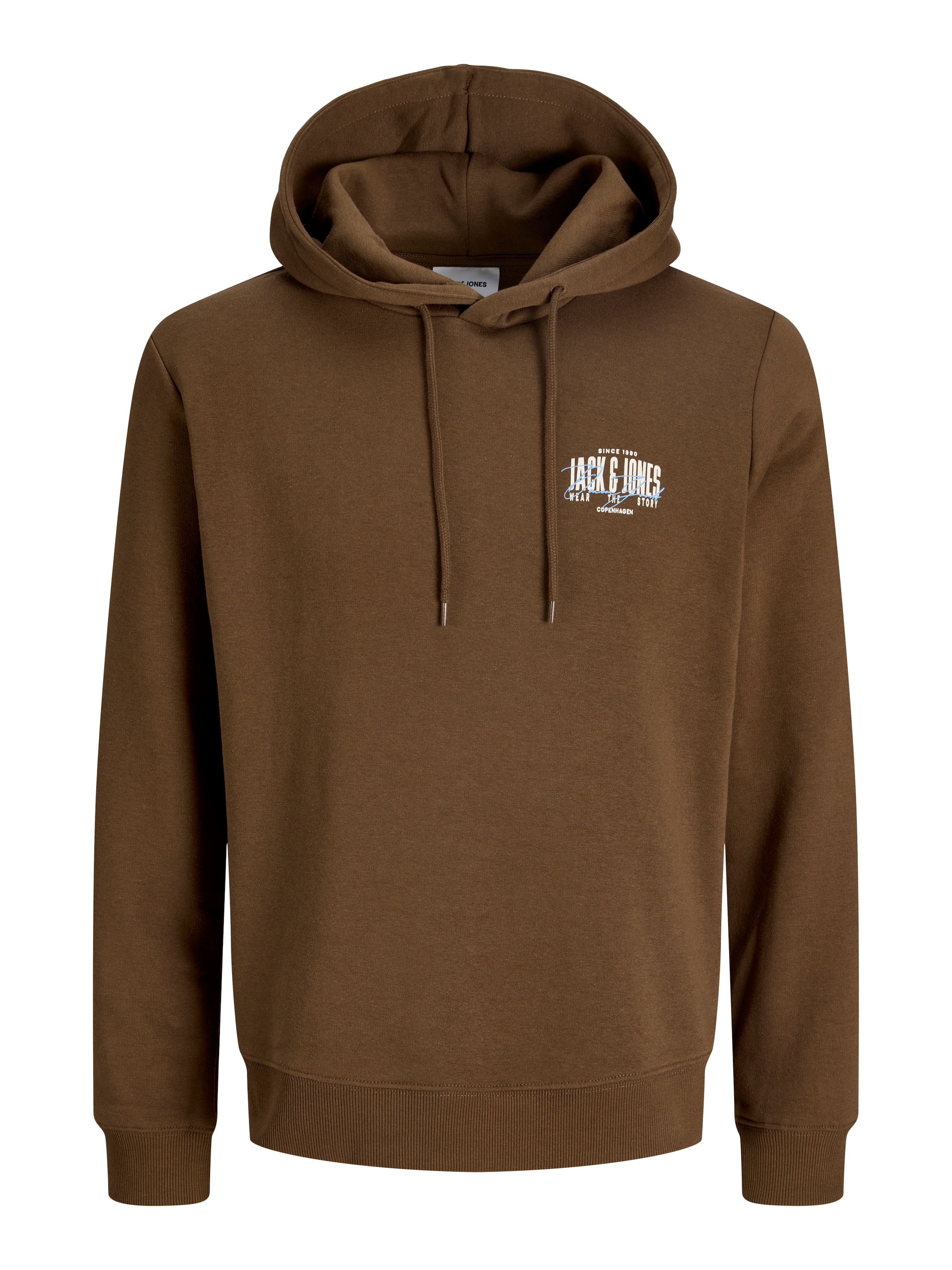 Jack & Jones "JJAERO SWEAT HOOD", Materialmix, regular fit
