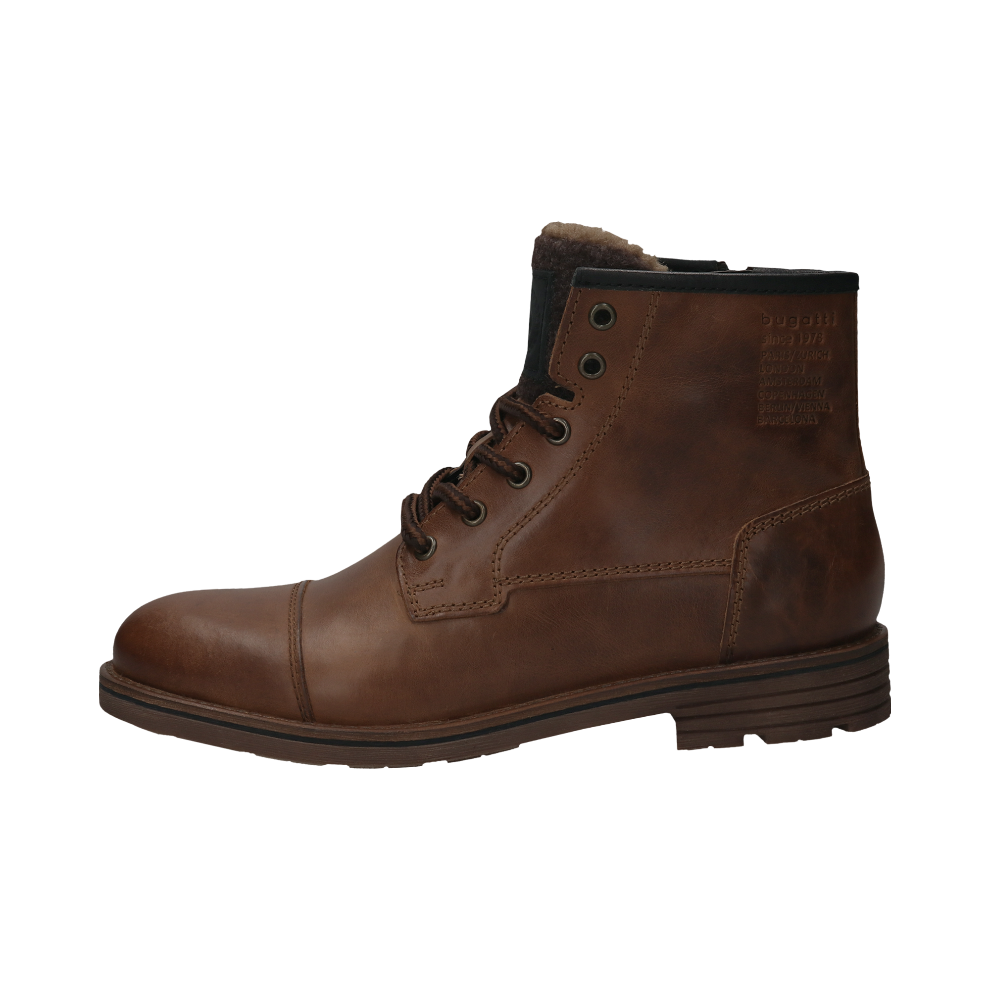 bugatti Winterboots, Stiefel, Schnürboots mit Warmfutter