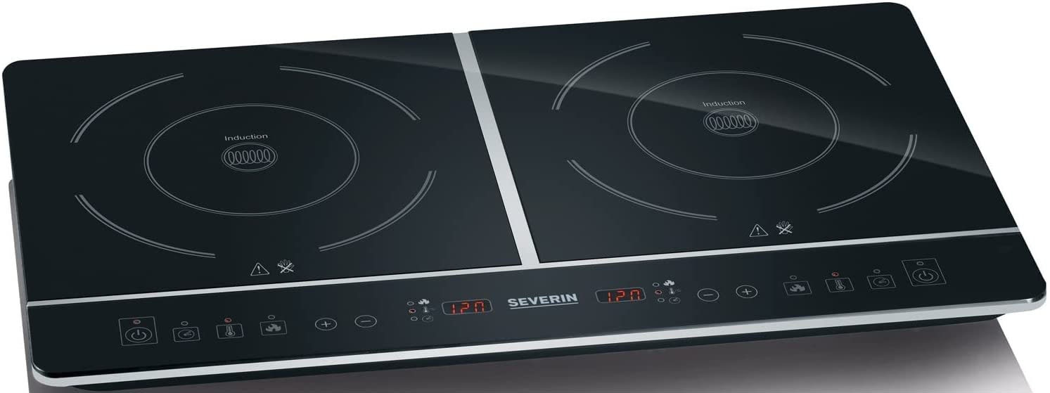 Severin Doppel-Induktionskochplatte "DK 1031" Timerfunktion, automatische T günstig online kaufen