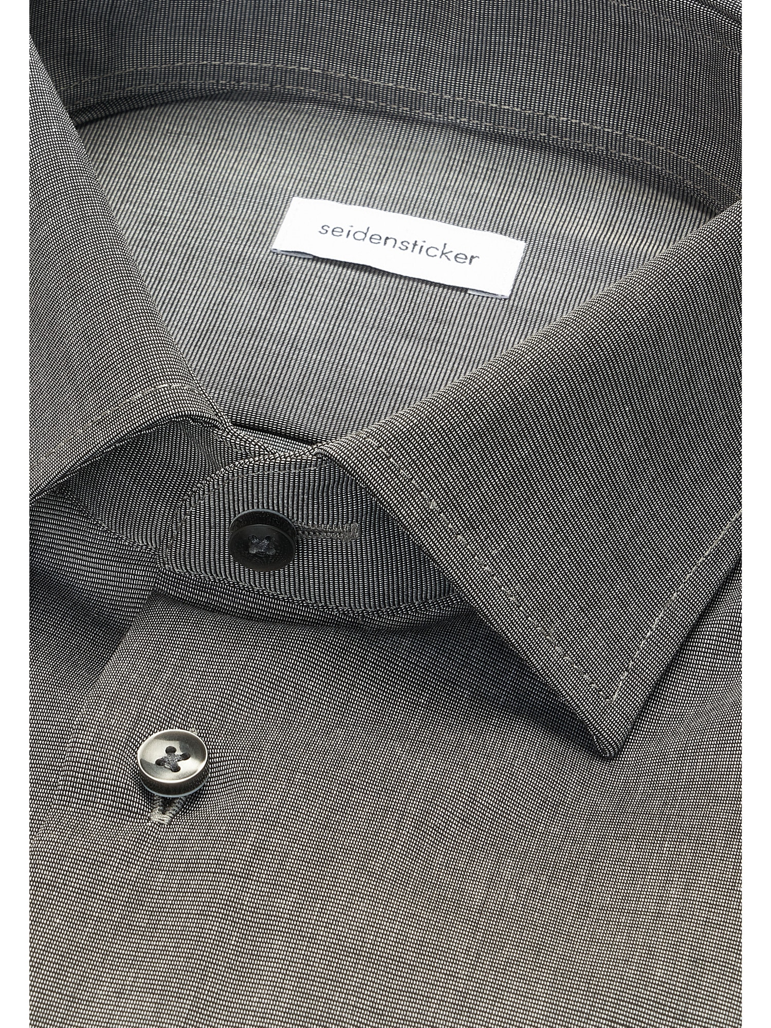 seidensticker Businesshemd »Schwarze Rose« Shaped 1/1 Extra lang Kentkragen Uni