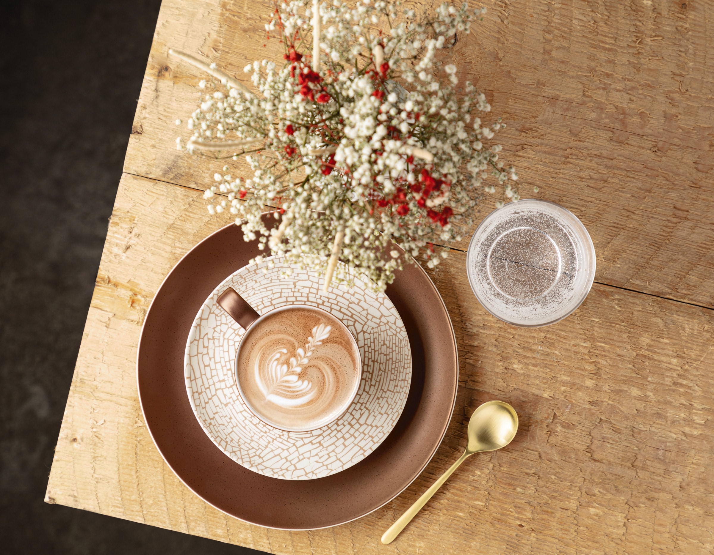 Seltmann Weiden Speiseteller »Liberty Bronze« großer Teller, Essensteller, Hauptgerichtteller