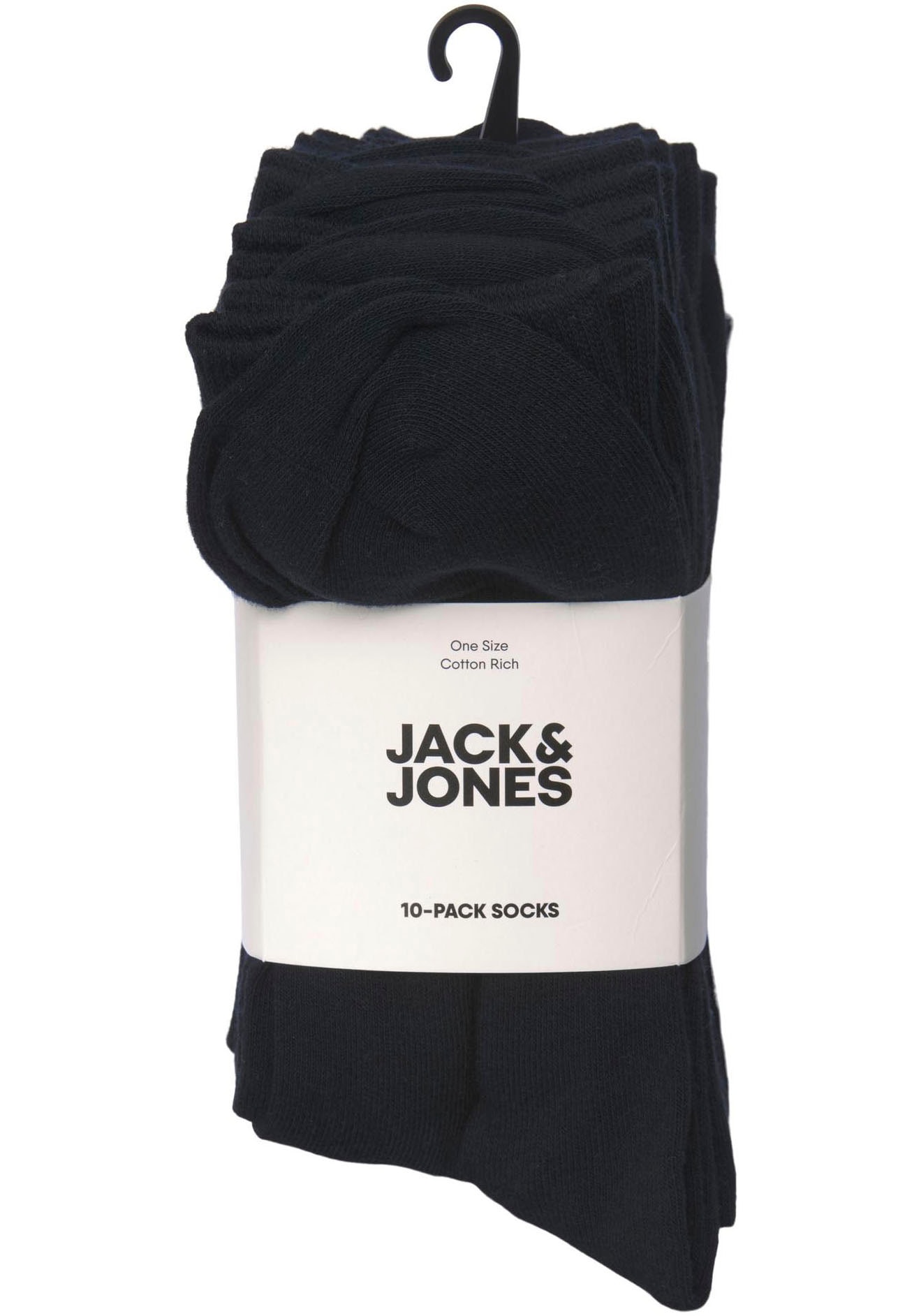 Jack & Jones Basicsocken »JACJENS SOCK 10 PACK NOOS«, (Packung, 10 Paar)