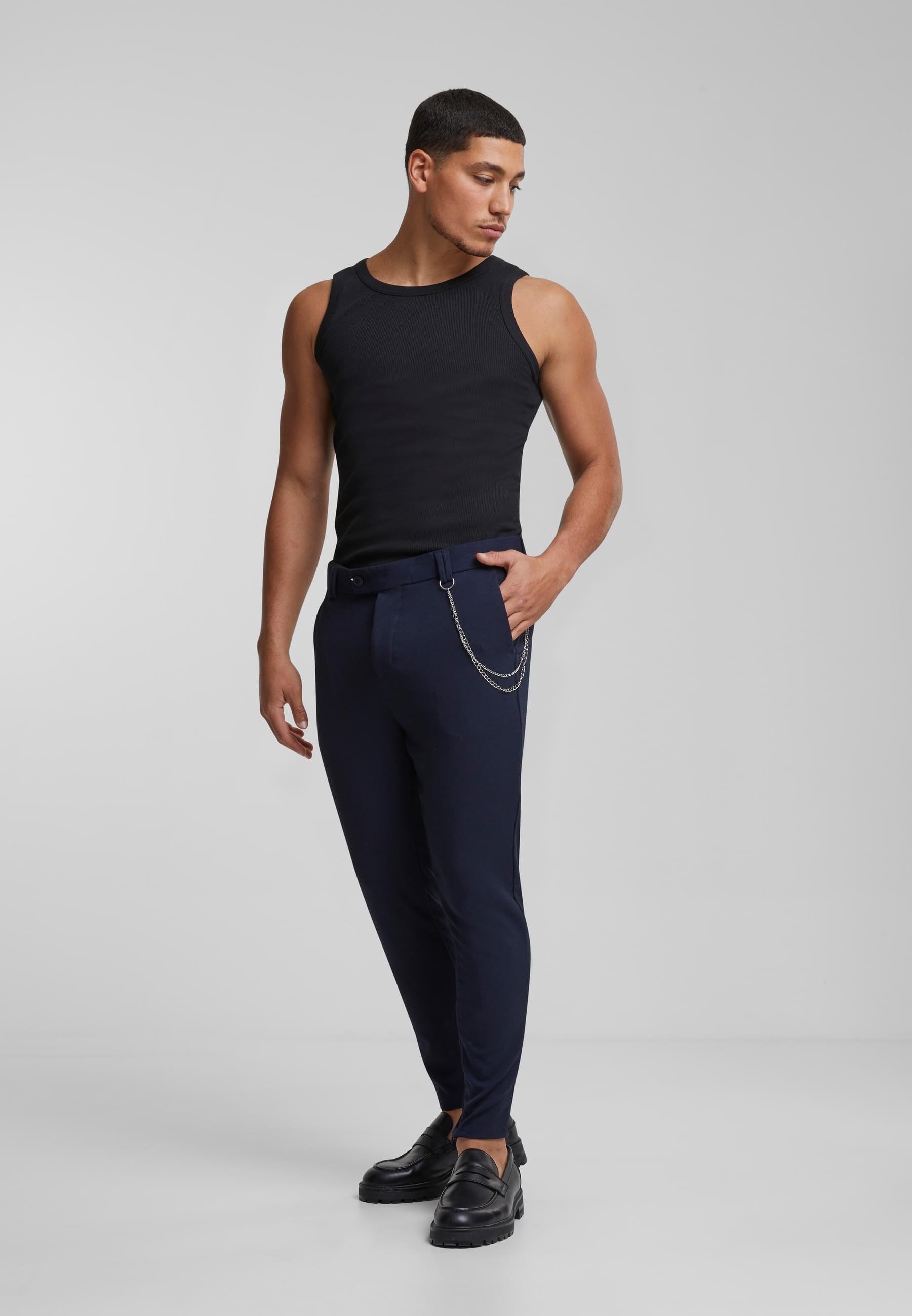 2Y Studios Stoffhose »2Y Studios 2Y Cropped Pants«, (1 tlg.)