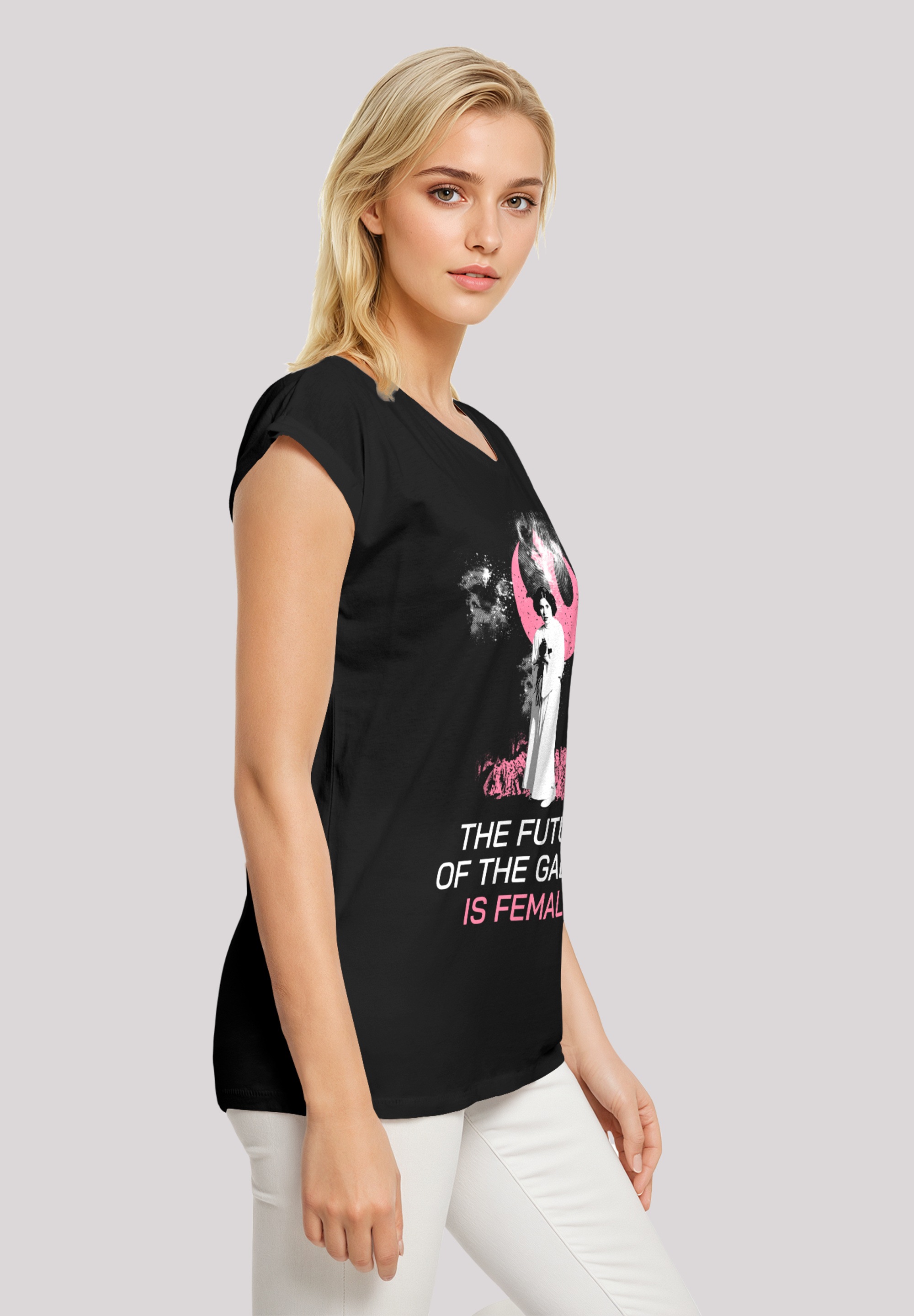 F4NT4STIC T-Shirt »Star Wars Leia The Future is female«, Premium Qualität
