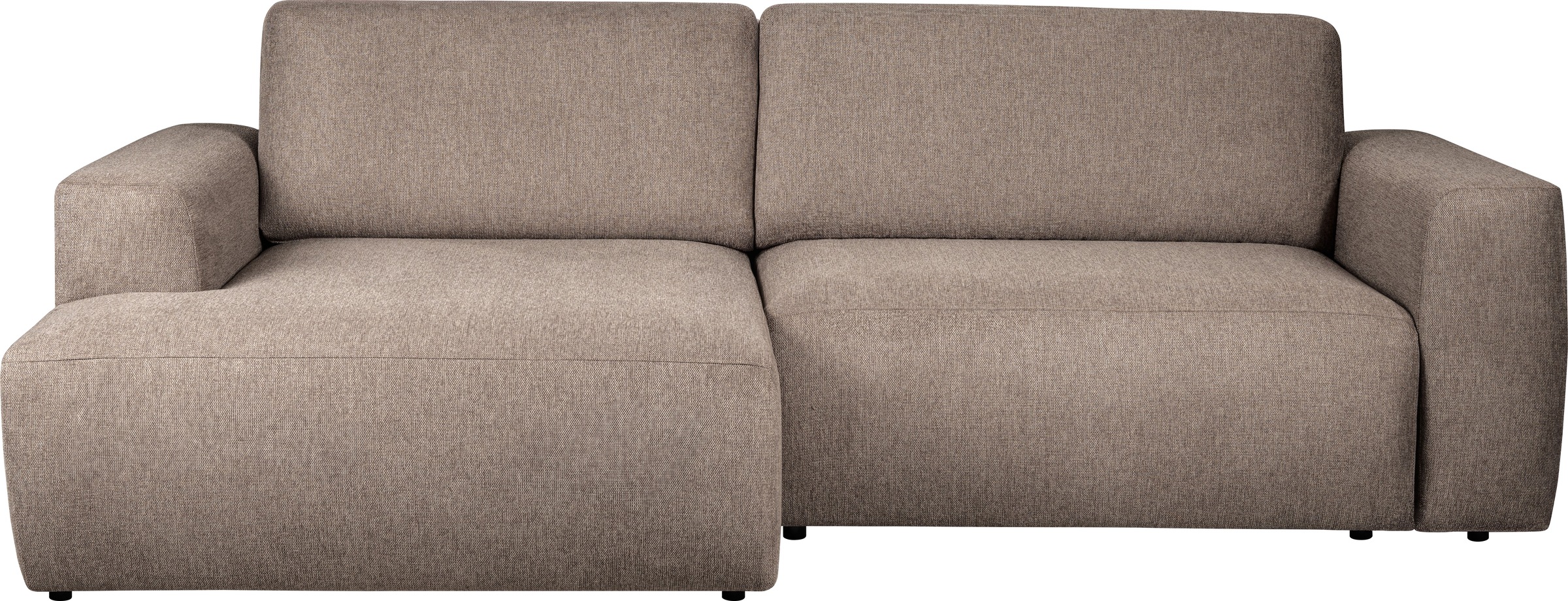 Home affaire Schlafsofa "Noord Schlafecksofa, Breite 250 cm" Cord, Struktur günstig online kaufen