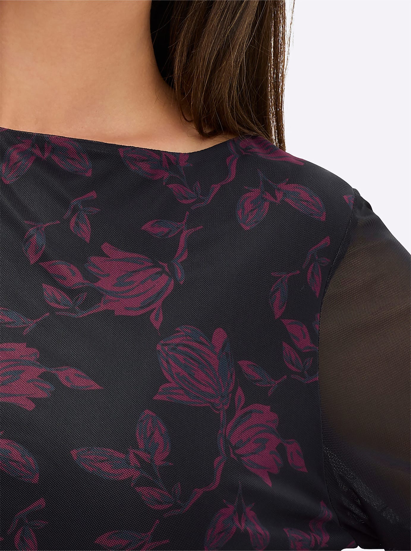 Sheego Langarmshirt »Langarm-Shirt«, (1 tlg.)