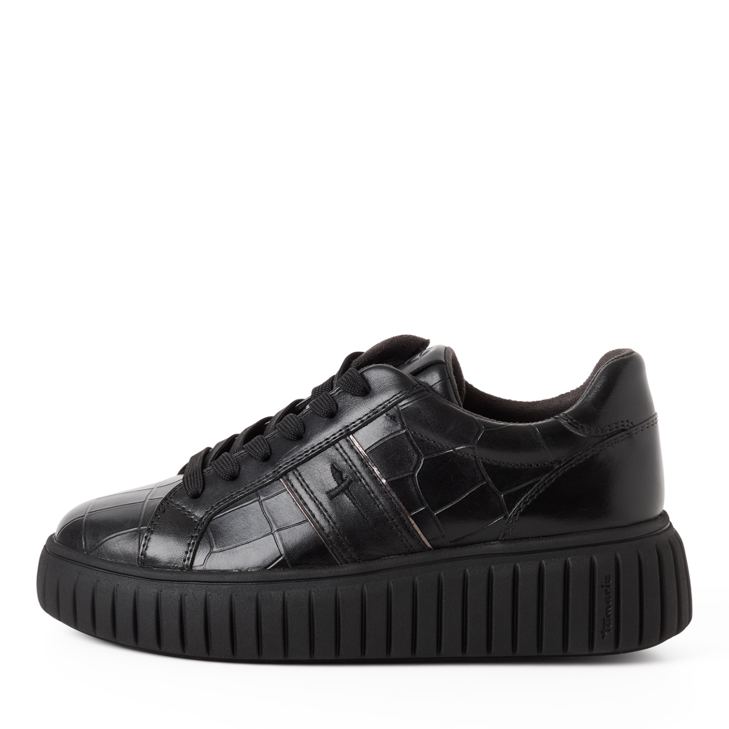 Tamaris Plateausneaker  Freizeitschuh, Halbschuh, Schnürschuh mit Ziernähten