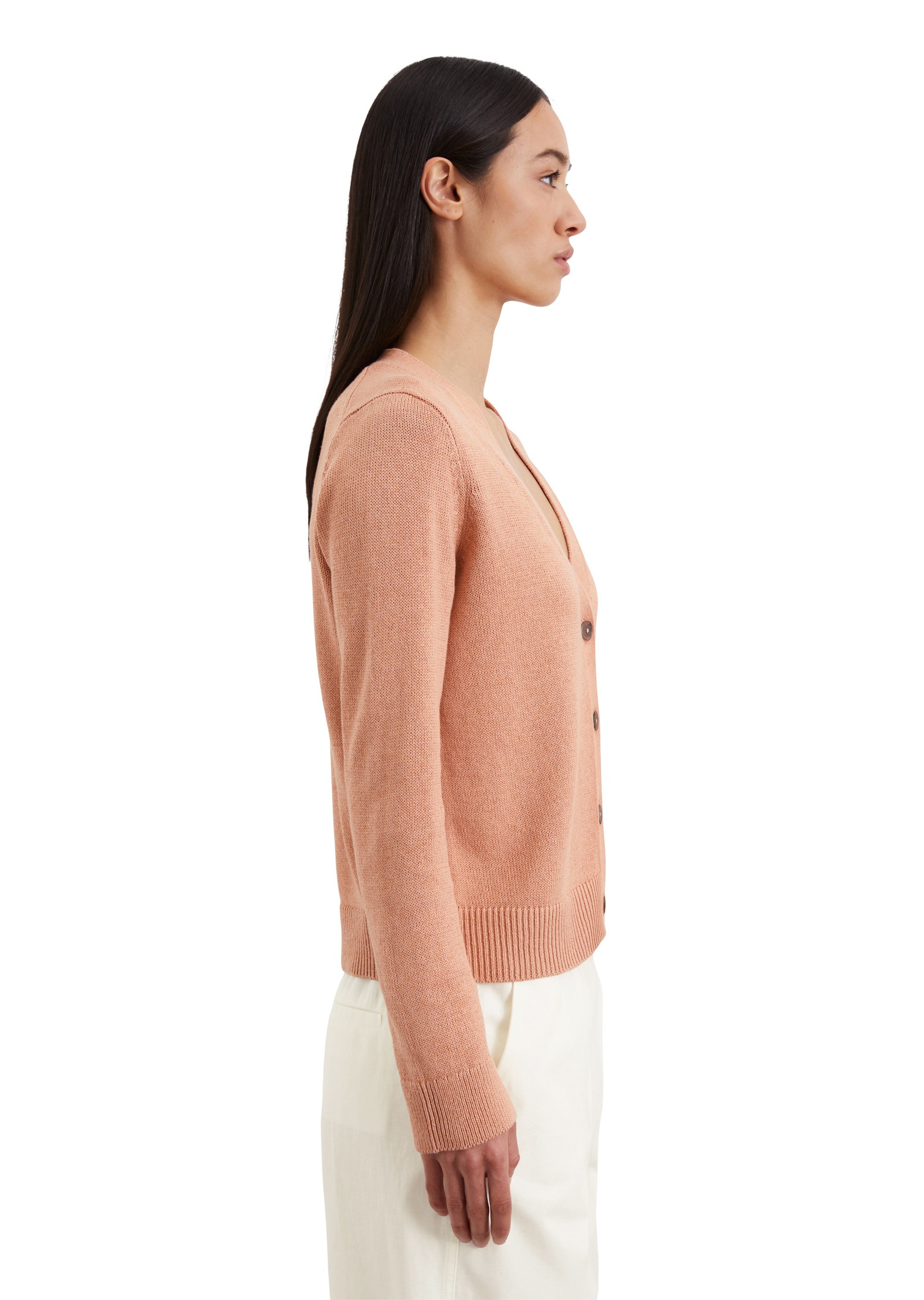 Marc OPolo Cardigan "aus Organic Cotton-Leinen-Mix" günstig online kaufen