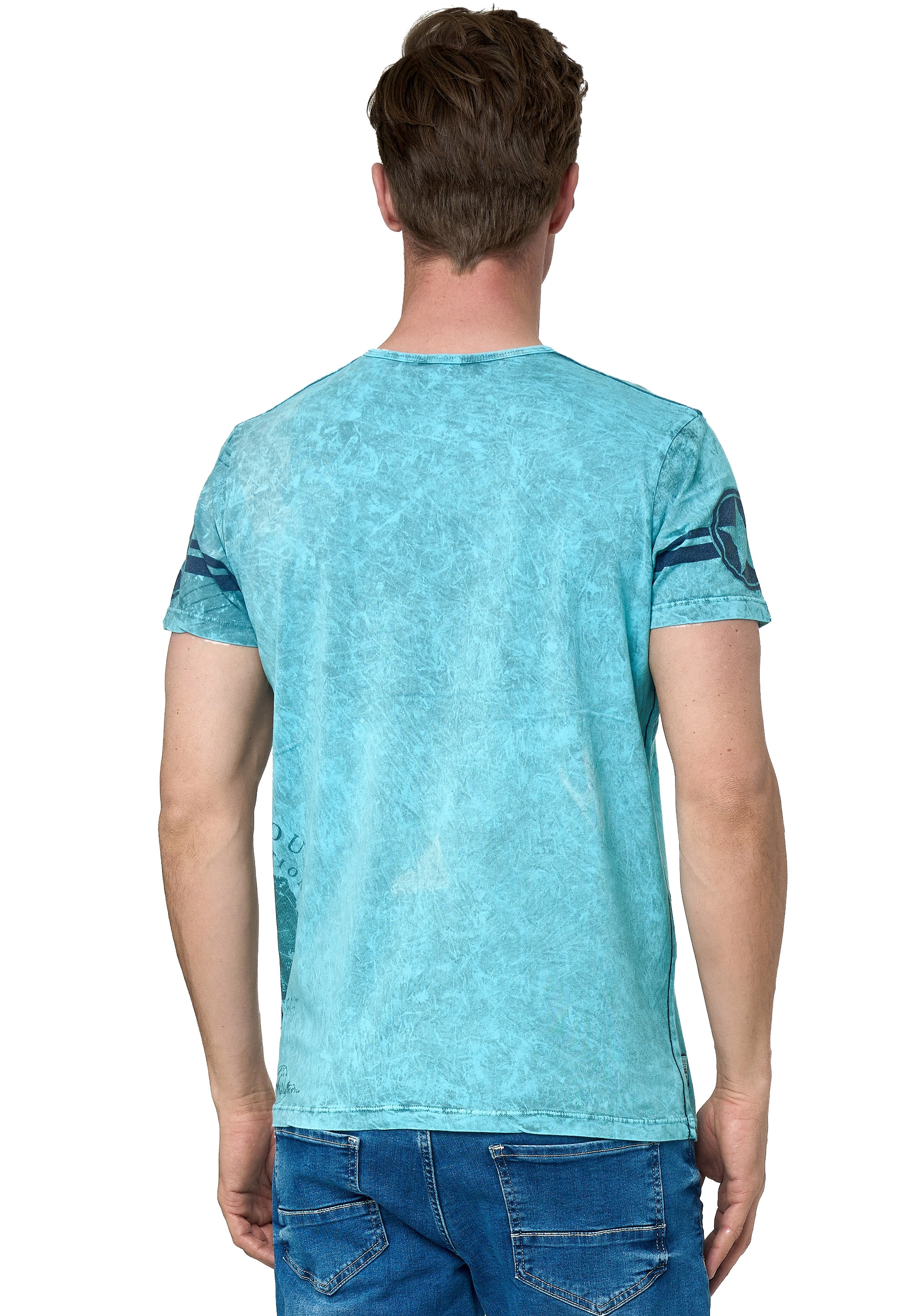 Rusty Neal T-Shirt, mit coolem Logo-Print