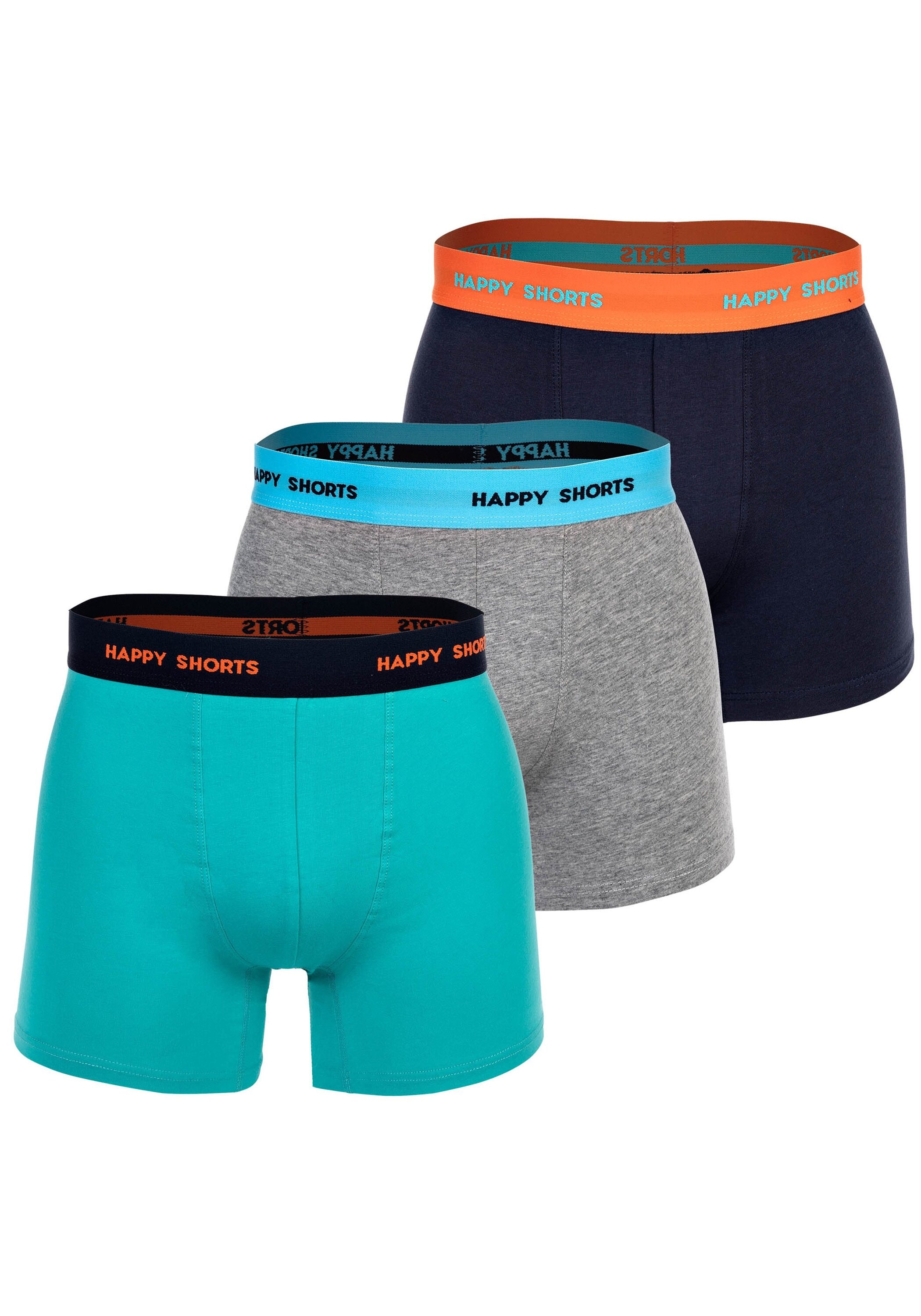 HAPPY SHORTS Boxershorts "Boxershort 3er Pack" günstig online kaufen