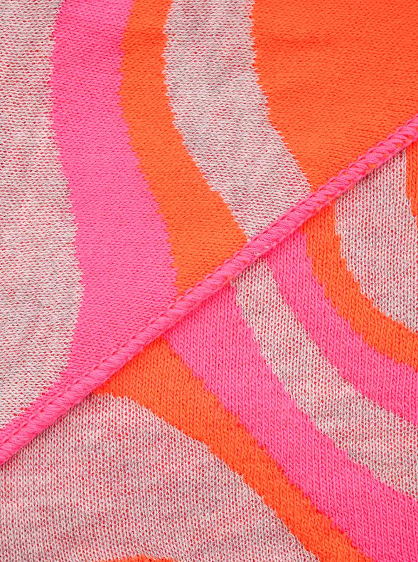 Zwillingsherz Dreieckstuch ""Happy Waves"", farbiges Tuch mit Wellenmuster günstig online kaufen