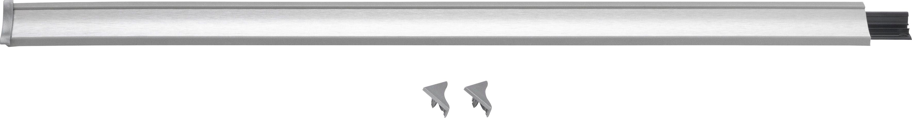 OPTIFIT Abschlussleiste, 211,5cm, silber, Wandabschlussleisten, in zwei Längen erhältlich, Wandabschlussleiste für Küchenzeilen