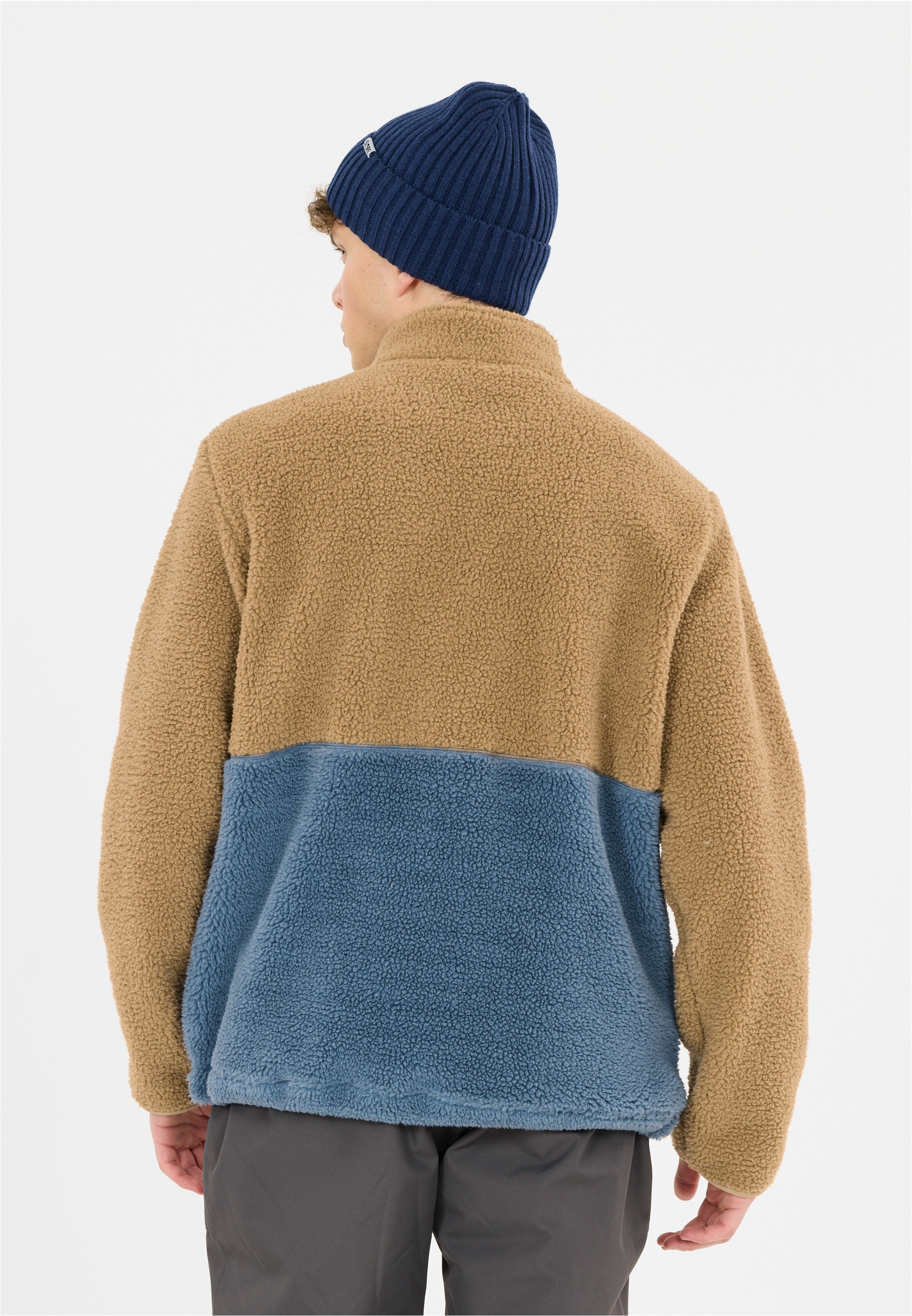 SLOPE Fleecejacke »Katau« aus angenehm weichem Teddy-Material