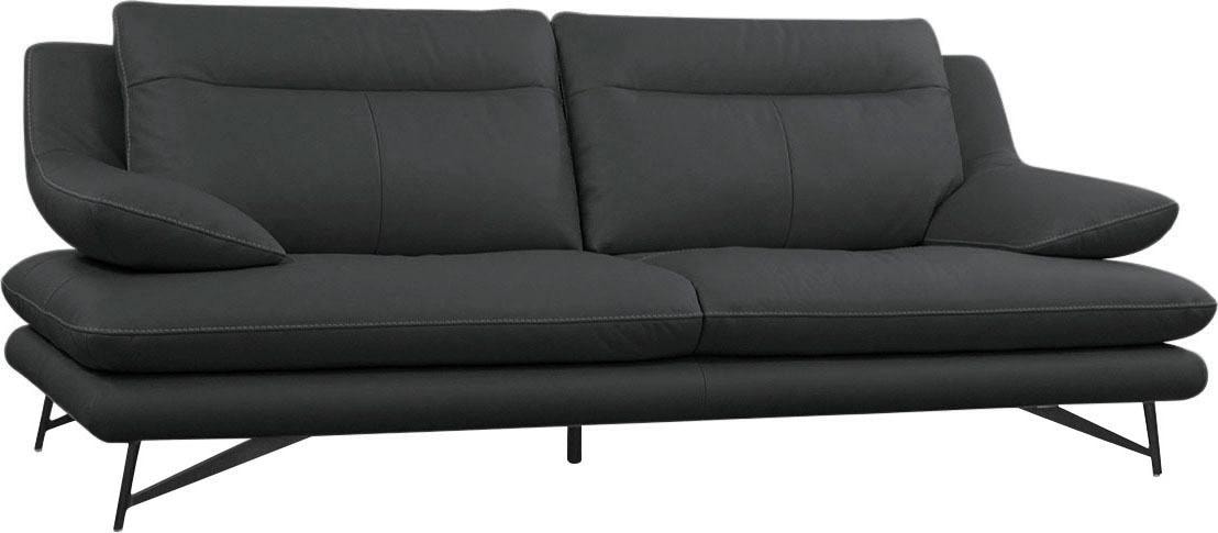 CALIA ITALIA 2-Sitzer »Cezanne, italienisches Design trifft erstklassigen Sitzkomfort, Leder« Edles Designsofa in besonders langlebigen & pflegeleichten Lederarten