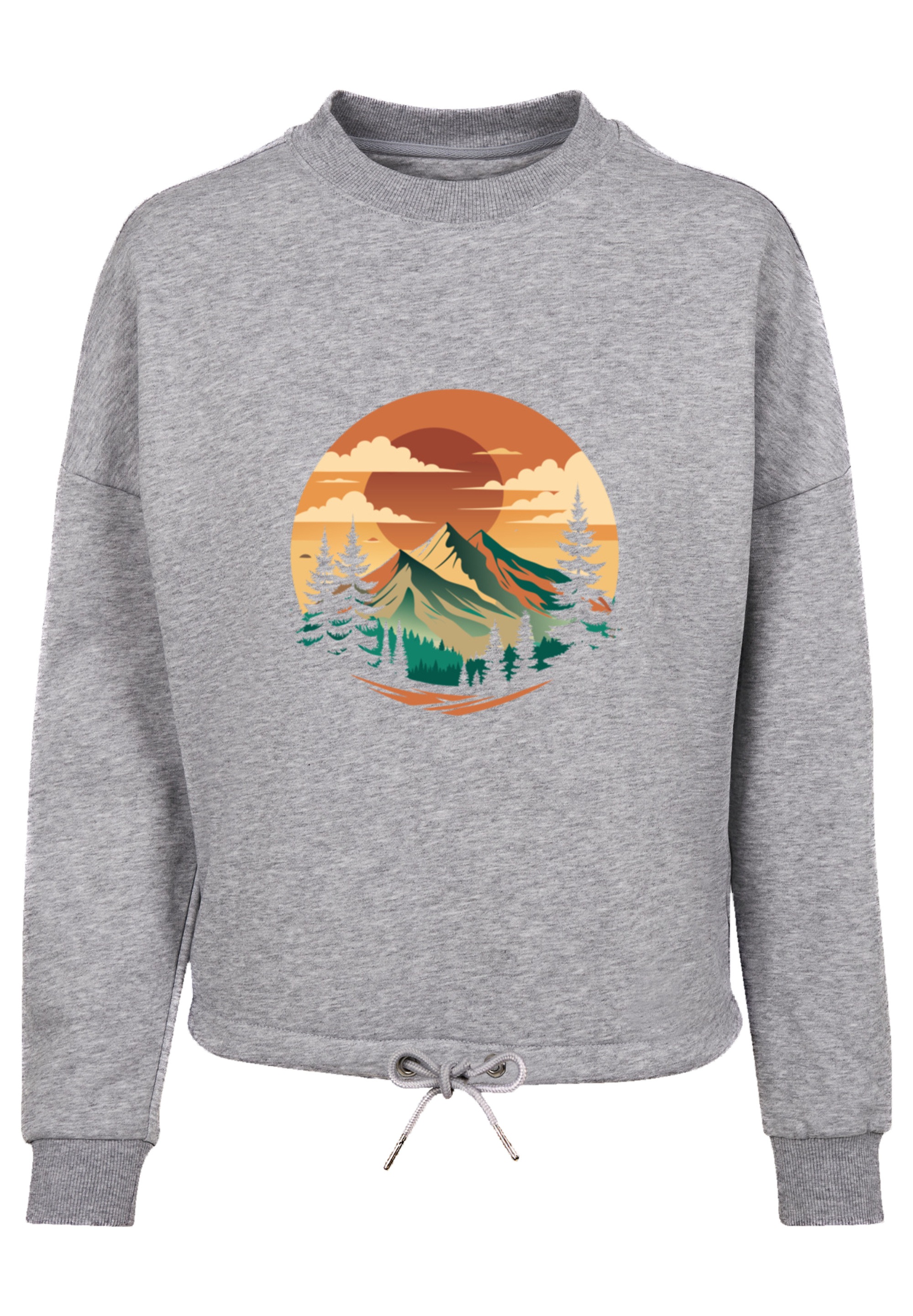F4NT4STIC Sweatshirt »Sonnenuntergang Berglandschaft«, Premium Qualität