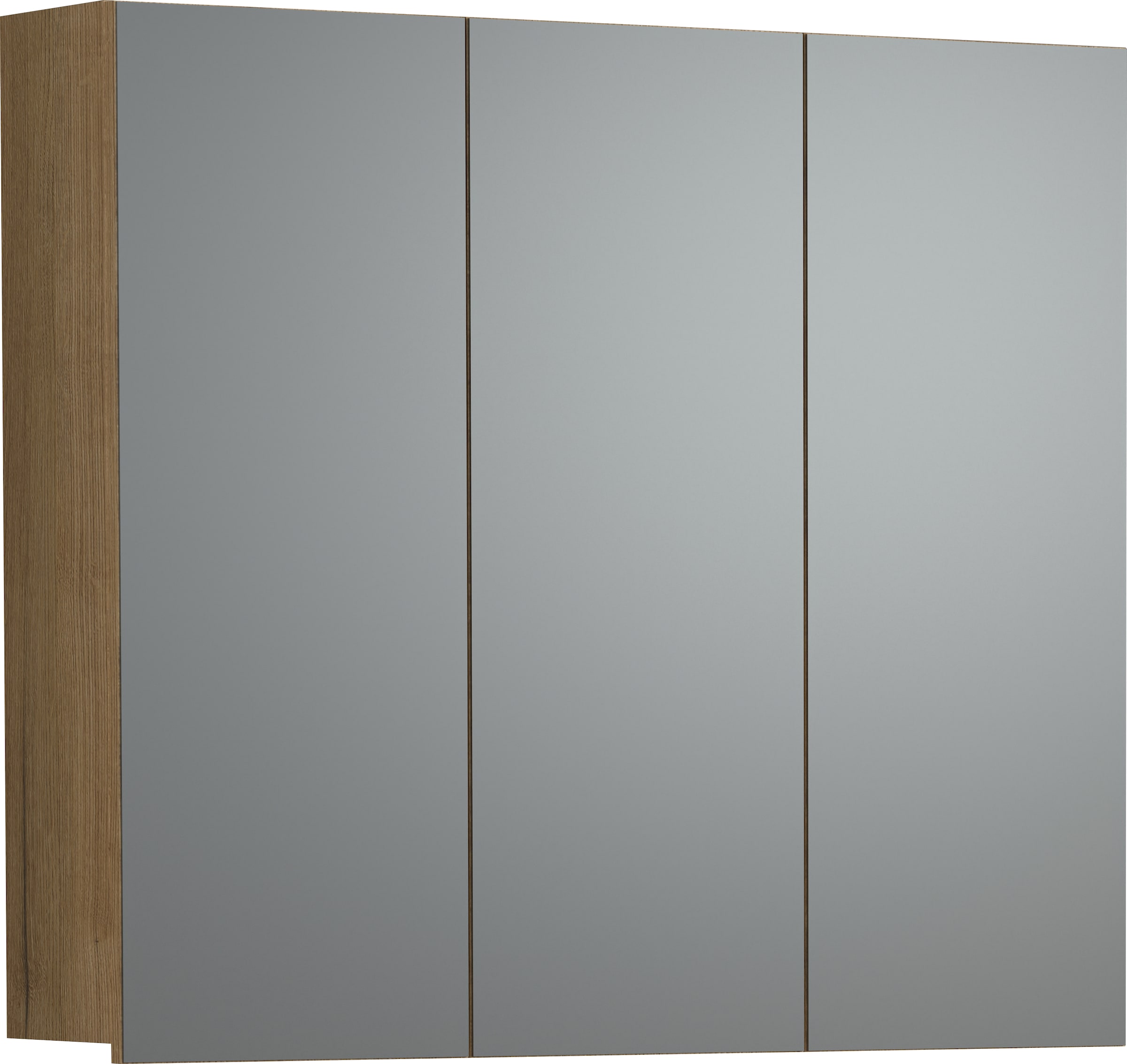 welltime Spiegelschrank "Amrum" 1 Stk. tlg. 3-Türiger Badspiegel mit Staura günstig online kaufen
