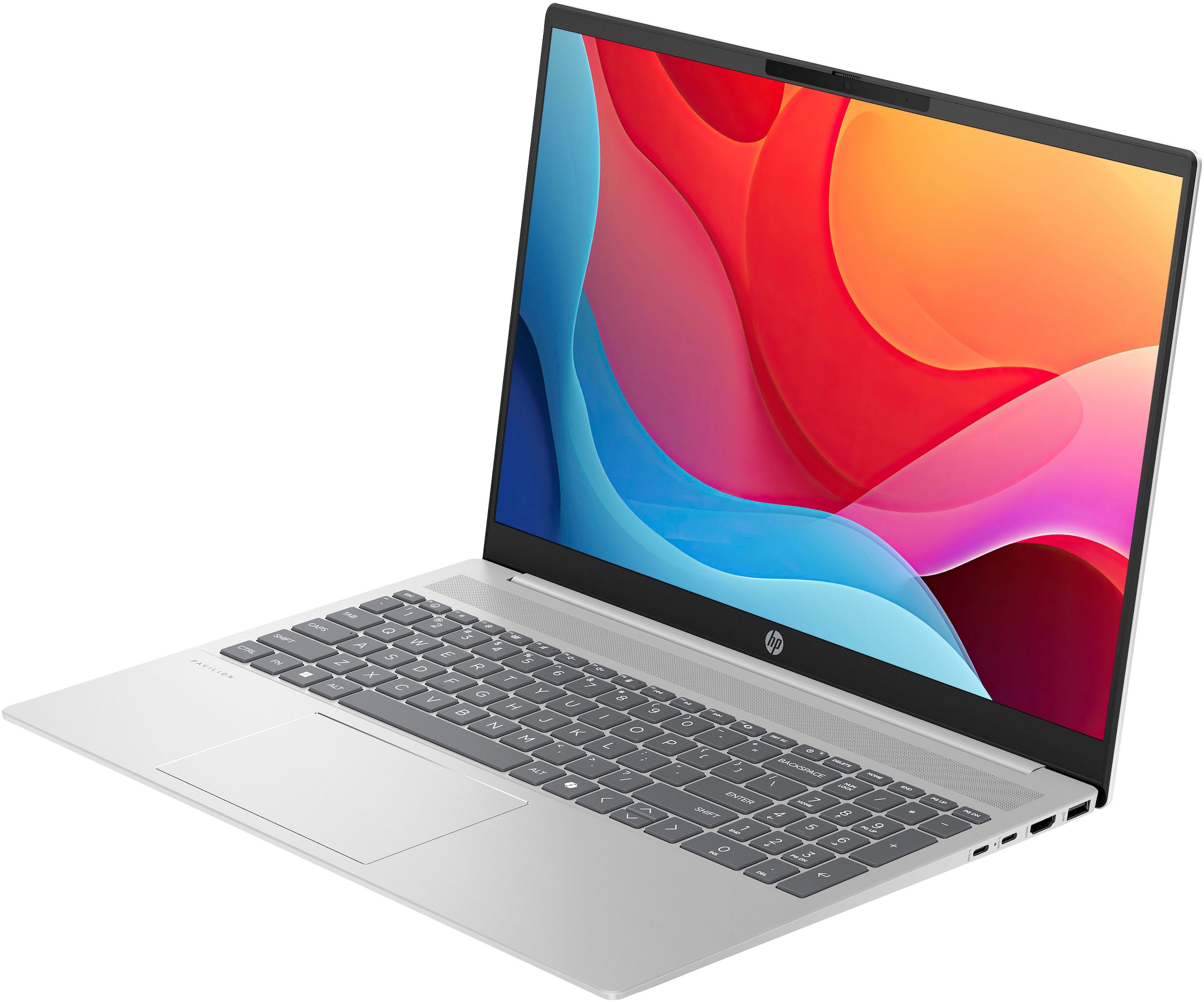 HP Notebook »Laptop 16-ag0057ng Natural Silver (P)«, 40,6 cm, / 16 Zoll, AMD, Ryzen 5, Radeon 740M, 1000 GB SSD