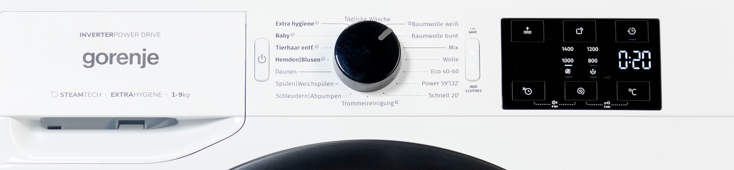 GORENJE Waschmaschine »WNEI94APS«, 9 kg, 1400 U/min