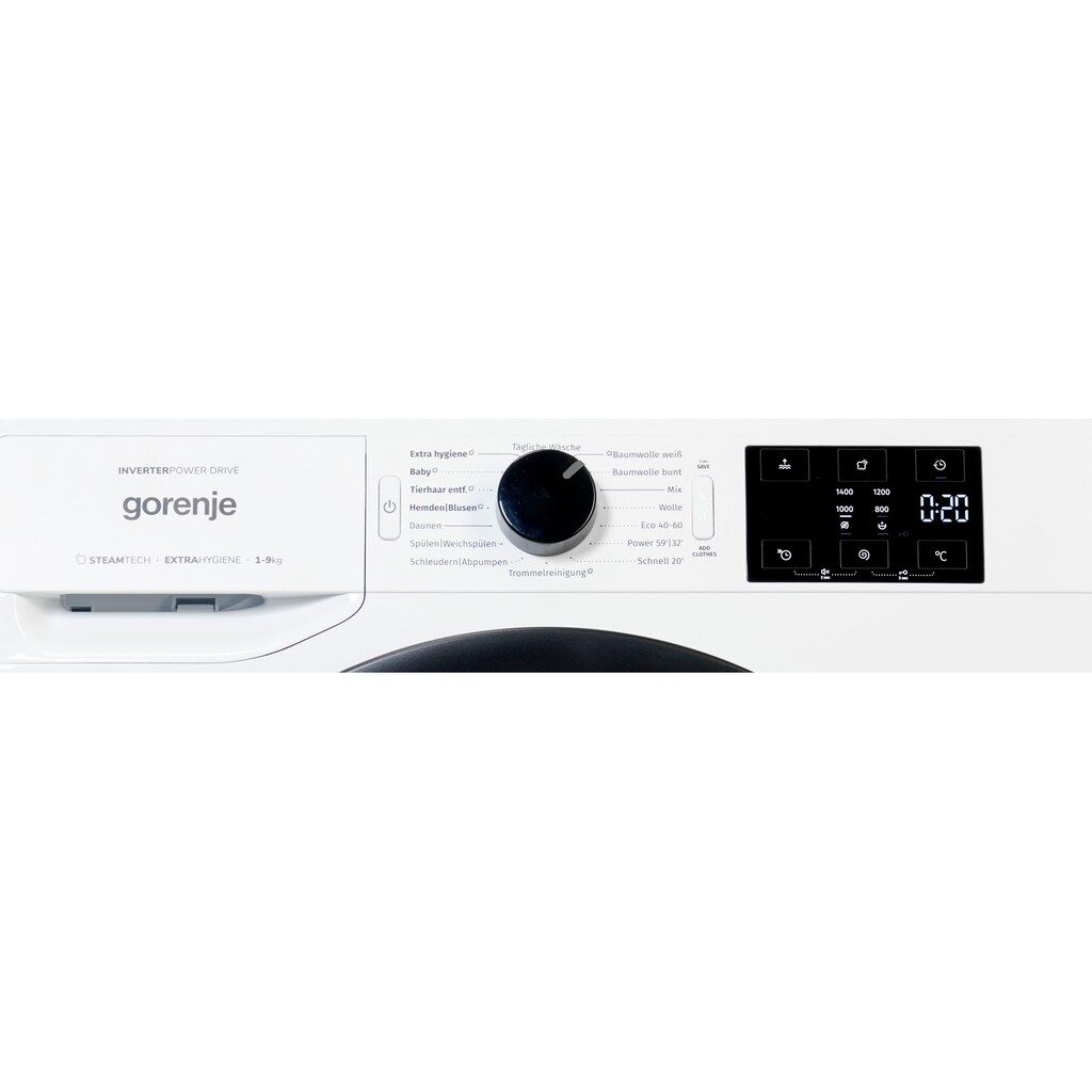 GORENJE Waschmaschine »WNEI94APS«, WNEI94APS, 9 kg, 1400 U/min