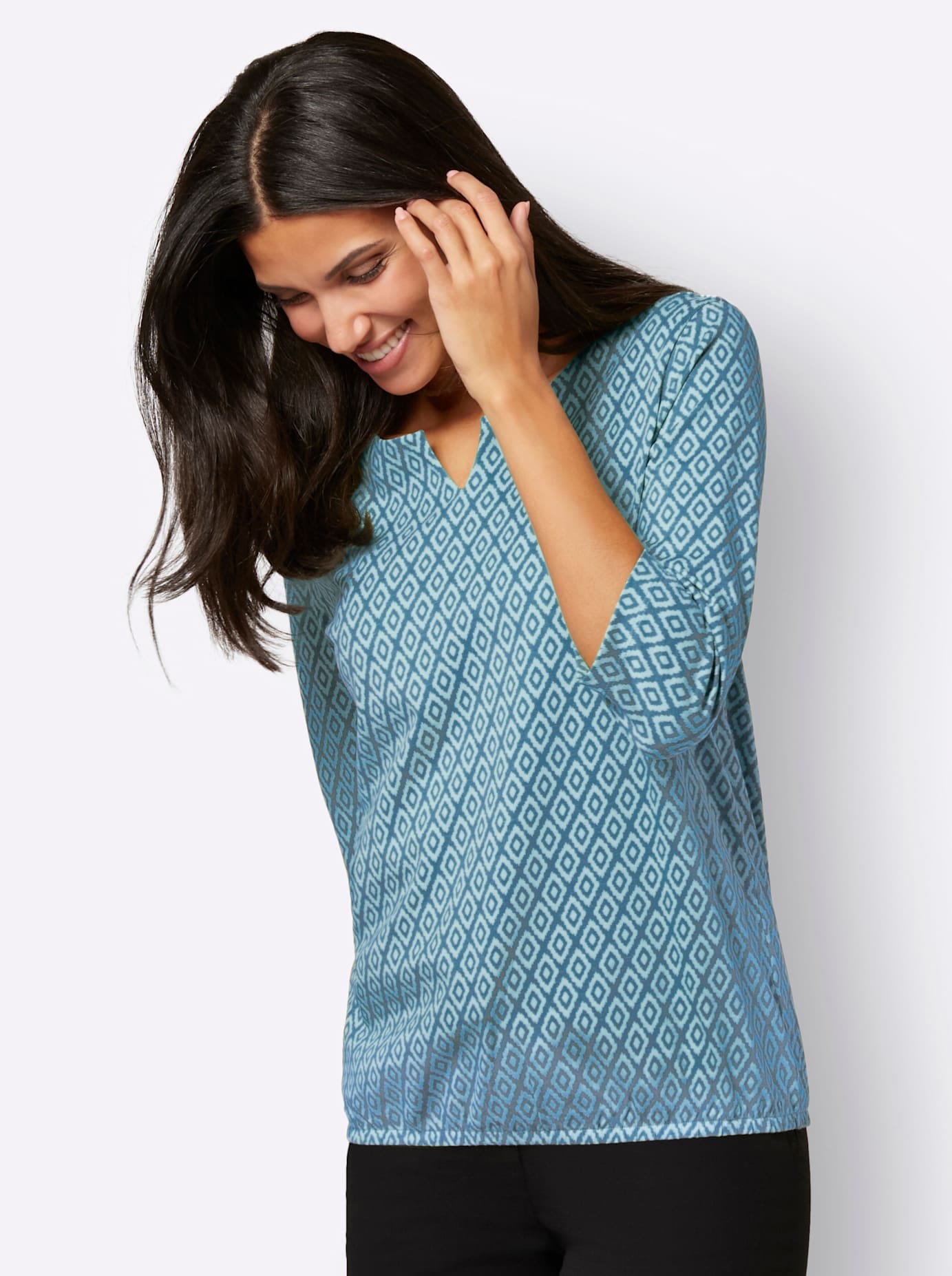 Classic Basics Print-Shirt "3/4-Arm-Shirt", (1 tlg.)