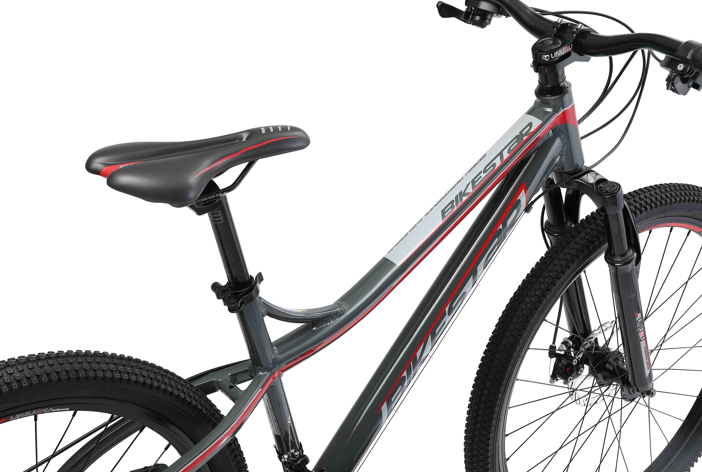Bikestar Mountainbike, 21 Gang, Shimano, RD-TY300 Schaltwerk, Kettenschaltung, für Damen und Herren, Kettenschaltung