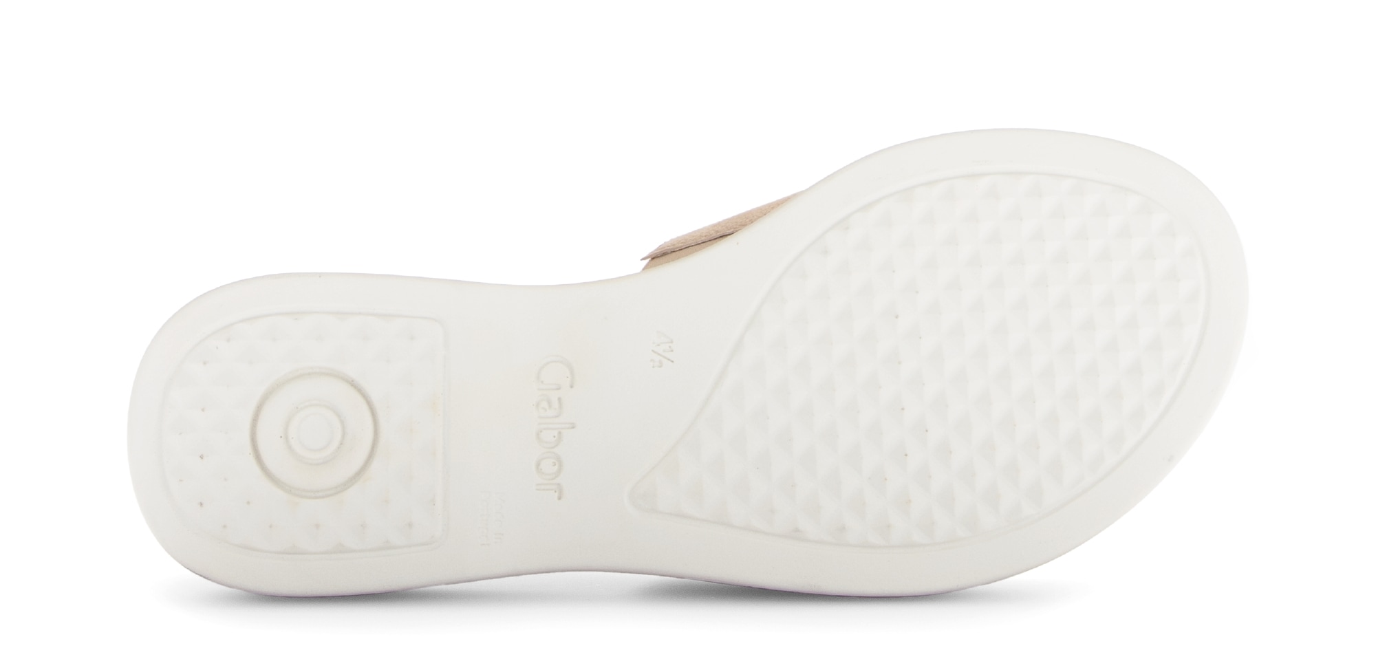Gabor Pantolette »RHODOS«  , Sommerschuh, Komfortschuh, kleiner Stretcheinsatz, Weite G (=weit)
