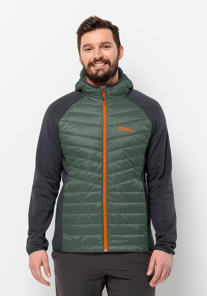 Jack Wolfskin Hybridjacke "ROUTEBURN PRO HYBRID M", mit Kapuze günstig online kaufen