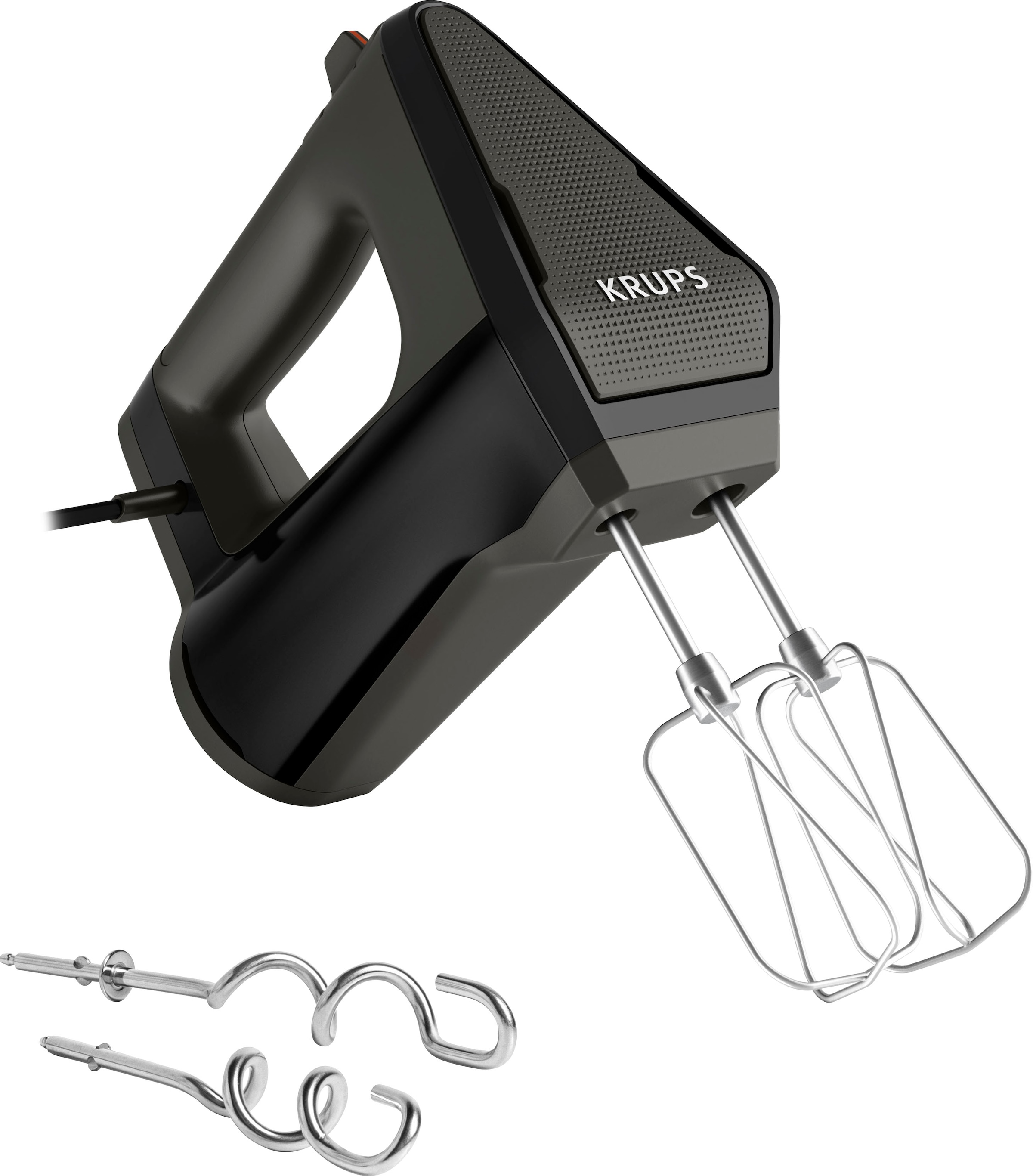 Krups Handmixer "GN6028 3MIX 6000, Soft-Touch-Griff, langes Kabel", 600 W