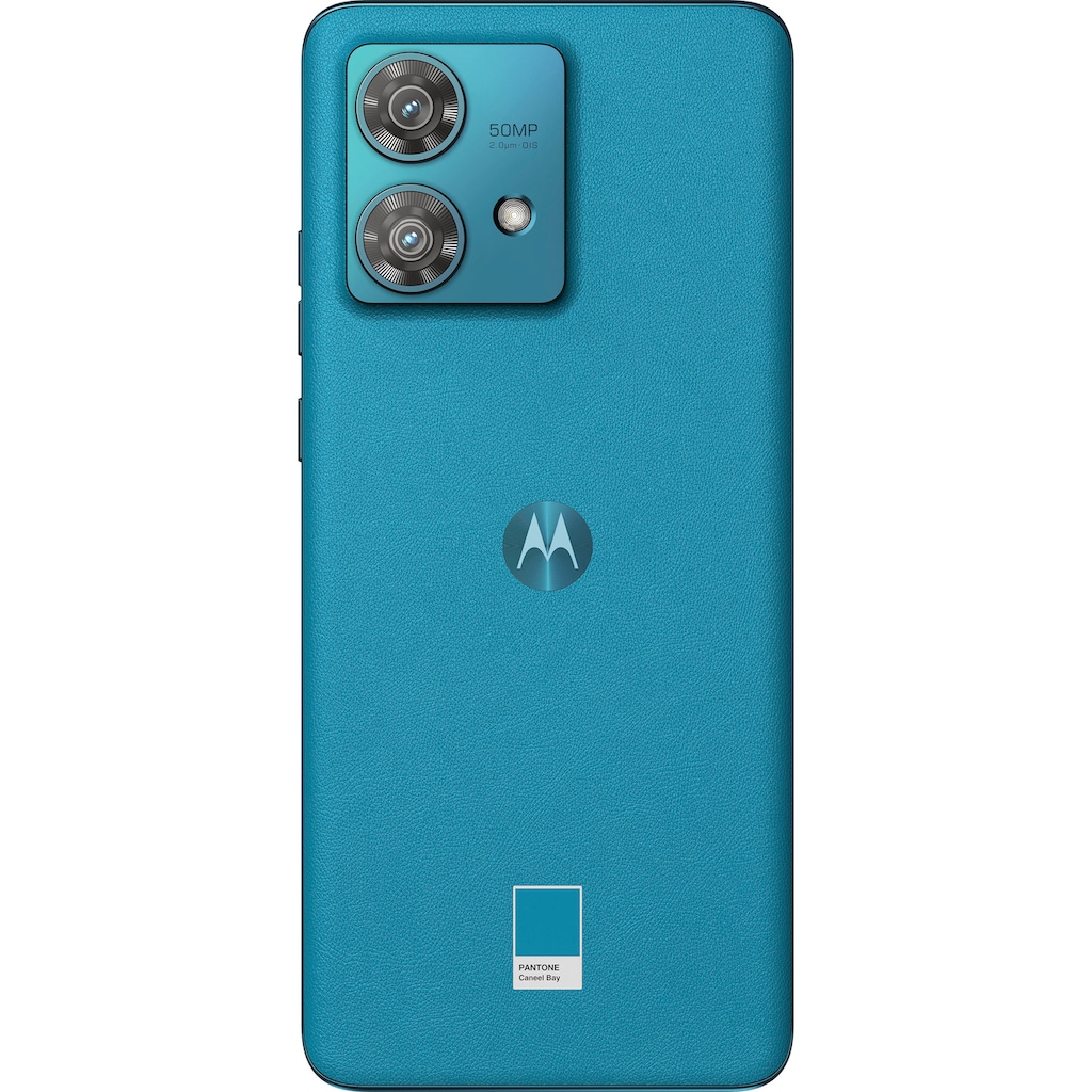 Motorola Smartphone »moto edge neo 40, 12+256 GB«, Caneel Bay, 16,64 cm/6,55 Zoll, 256 GB Speicherplatz, 50 MP Kamera