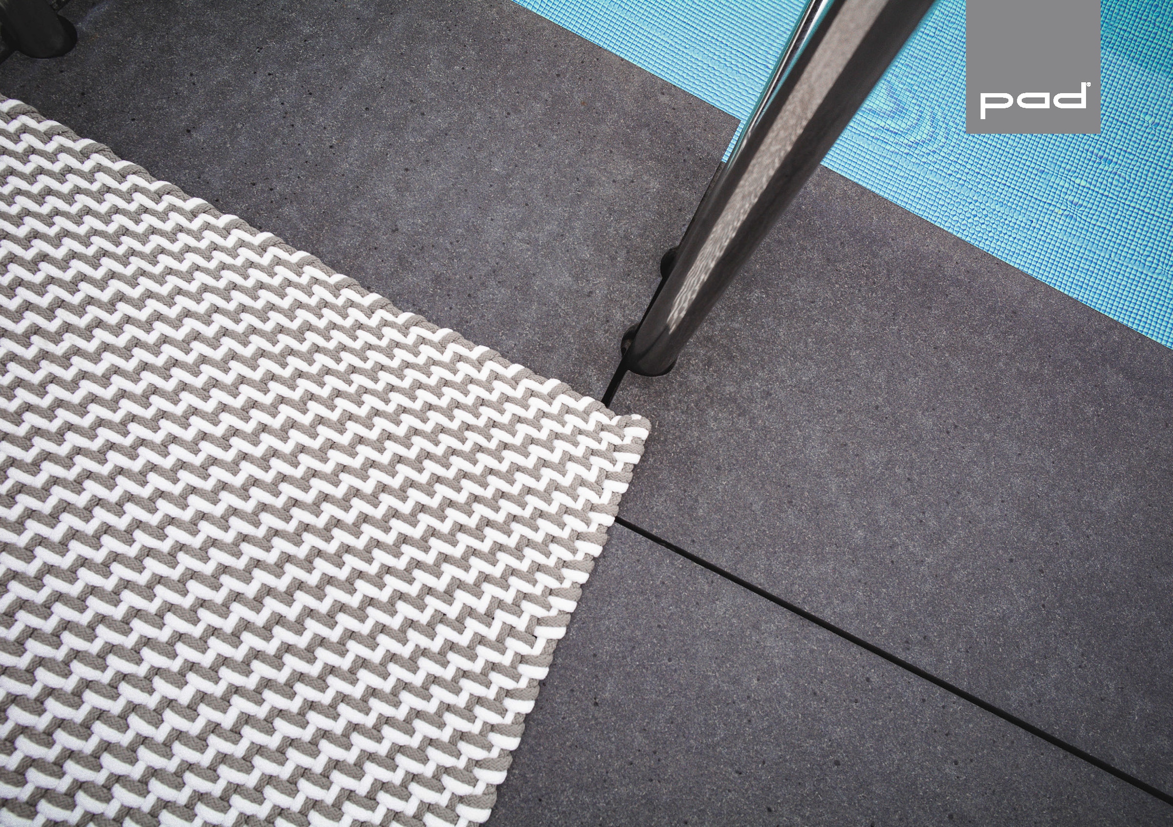 PAD Fußmatte "POOL, Schmutzfangmatte" rechteckig 15 mm Höhe handgewebt, In- günstig online kaufen