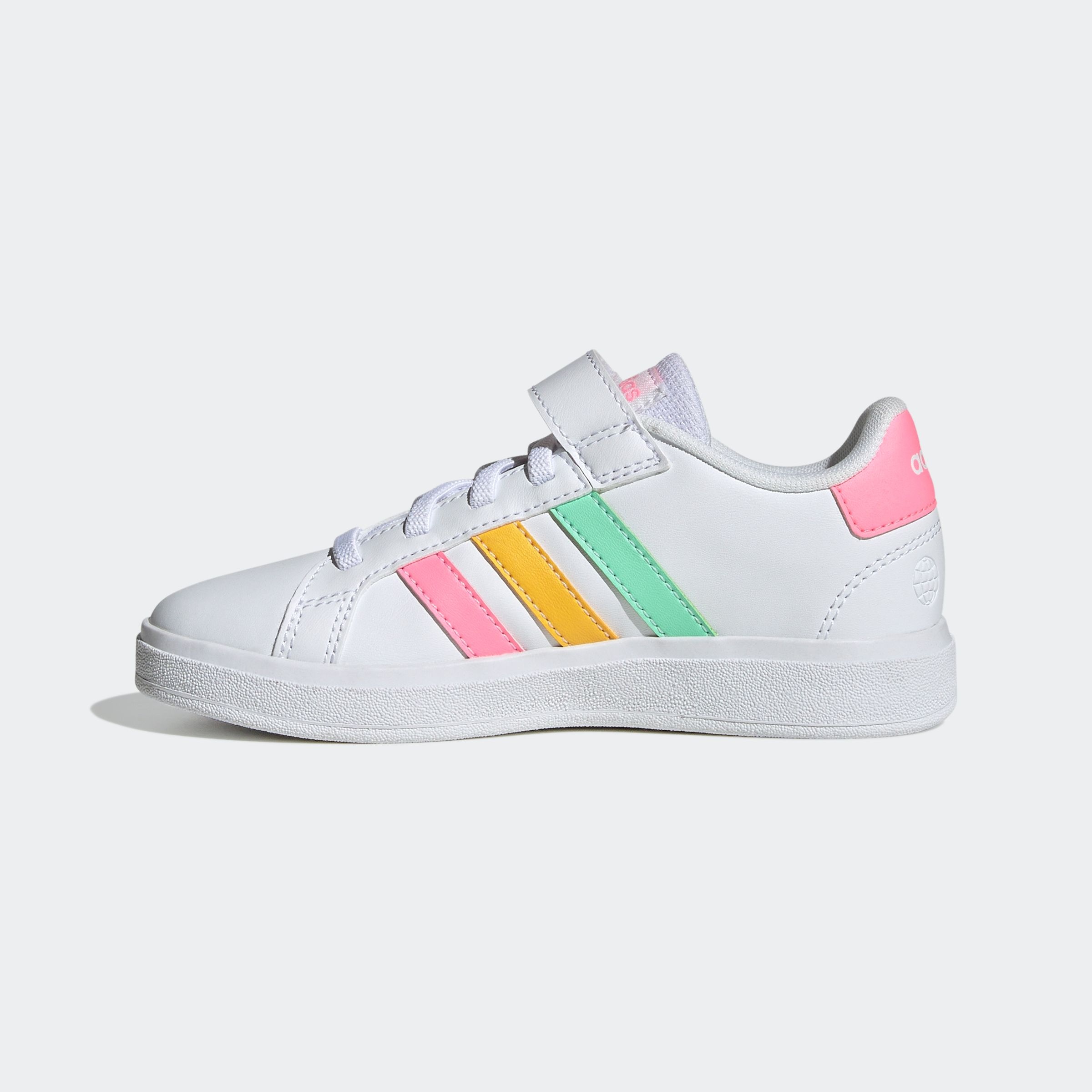 adidas Sportswear Klettschuh »GRAND COURT 2.0 KIDS«, Design auf den Spuren des adidas Superstar