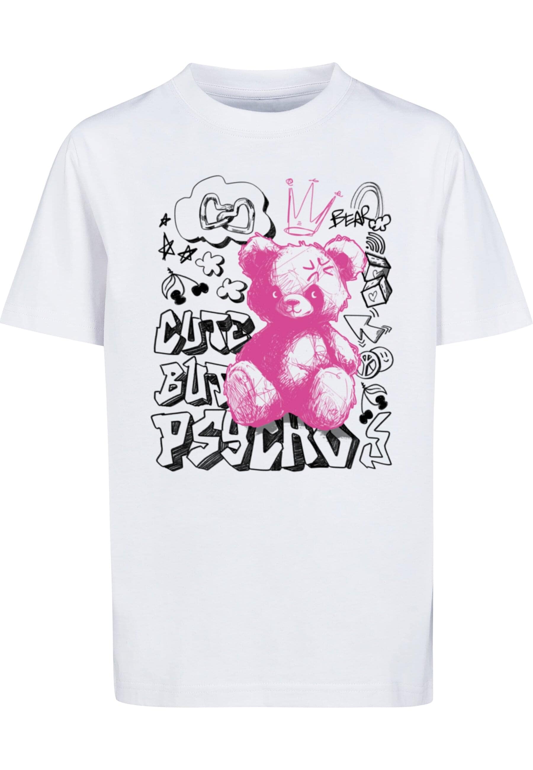 MisterTee T-Shirt »MisterTee Kids Cute But Psycho Tee«, (1 tlg.)